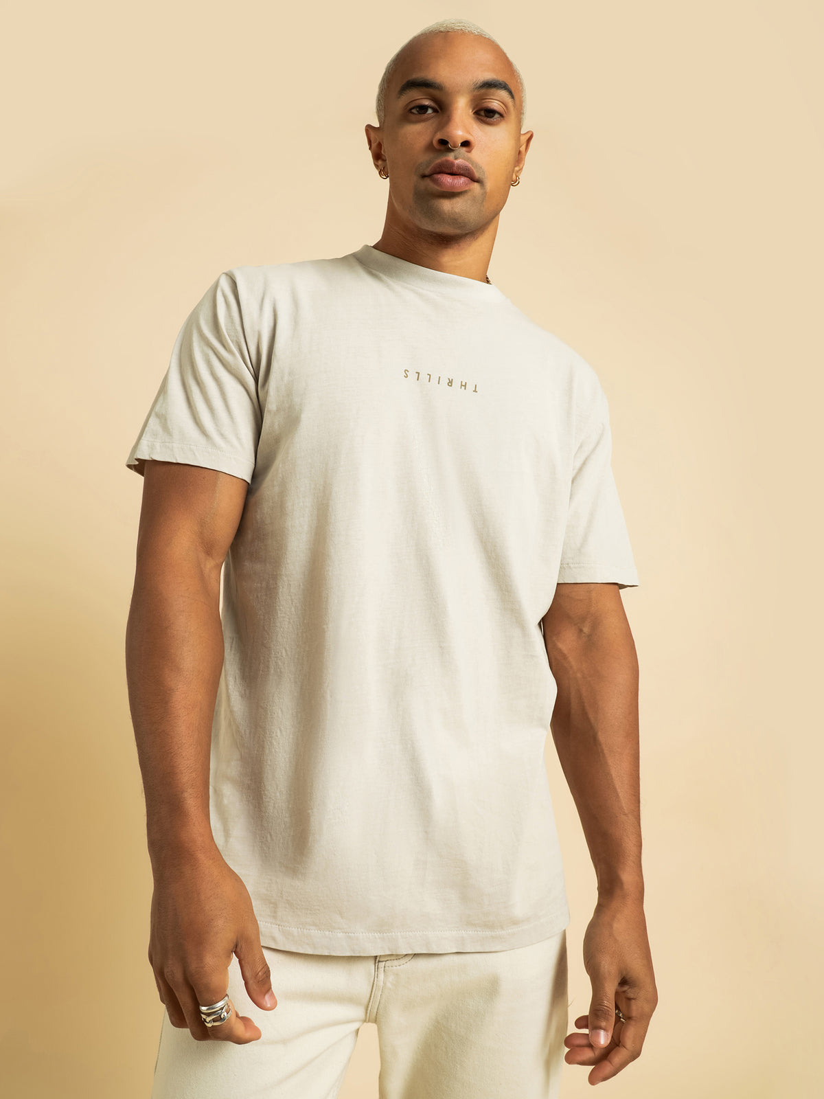 Thrills Minimal Thrills Merch Fit T-Shirt | Cement