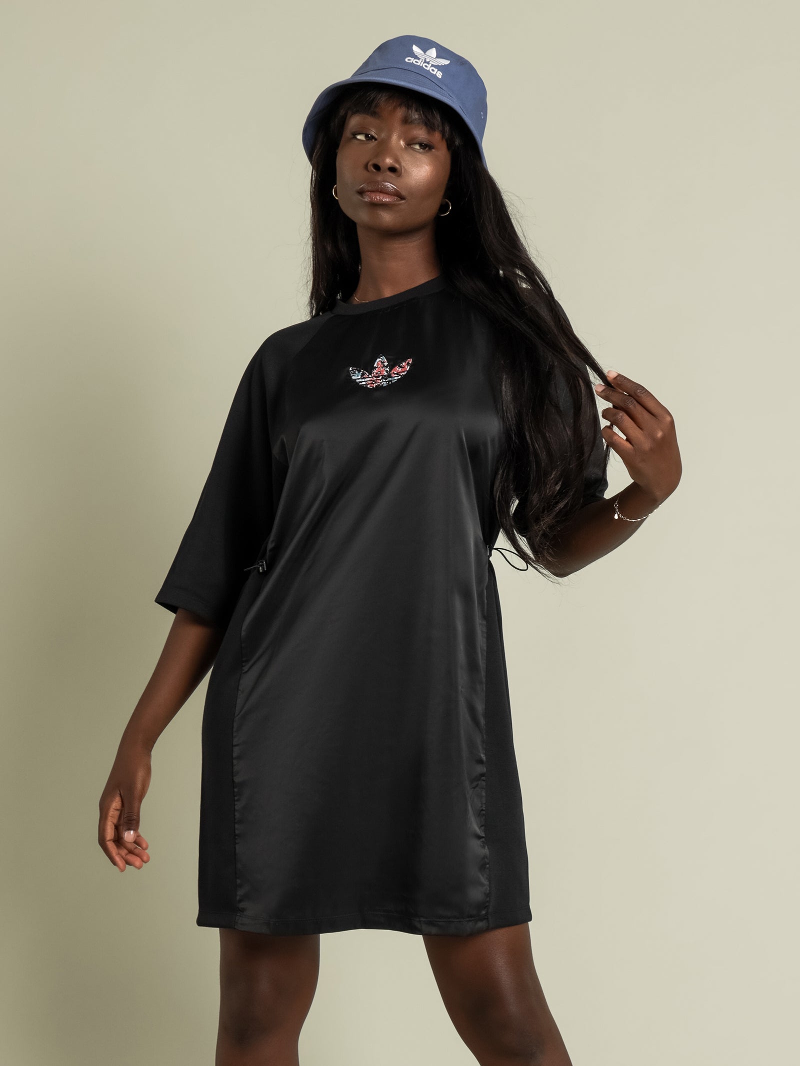 Satin T-Shirt Dress