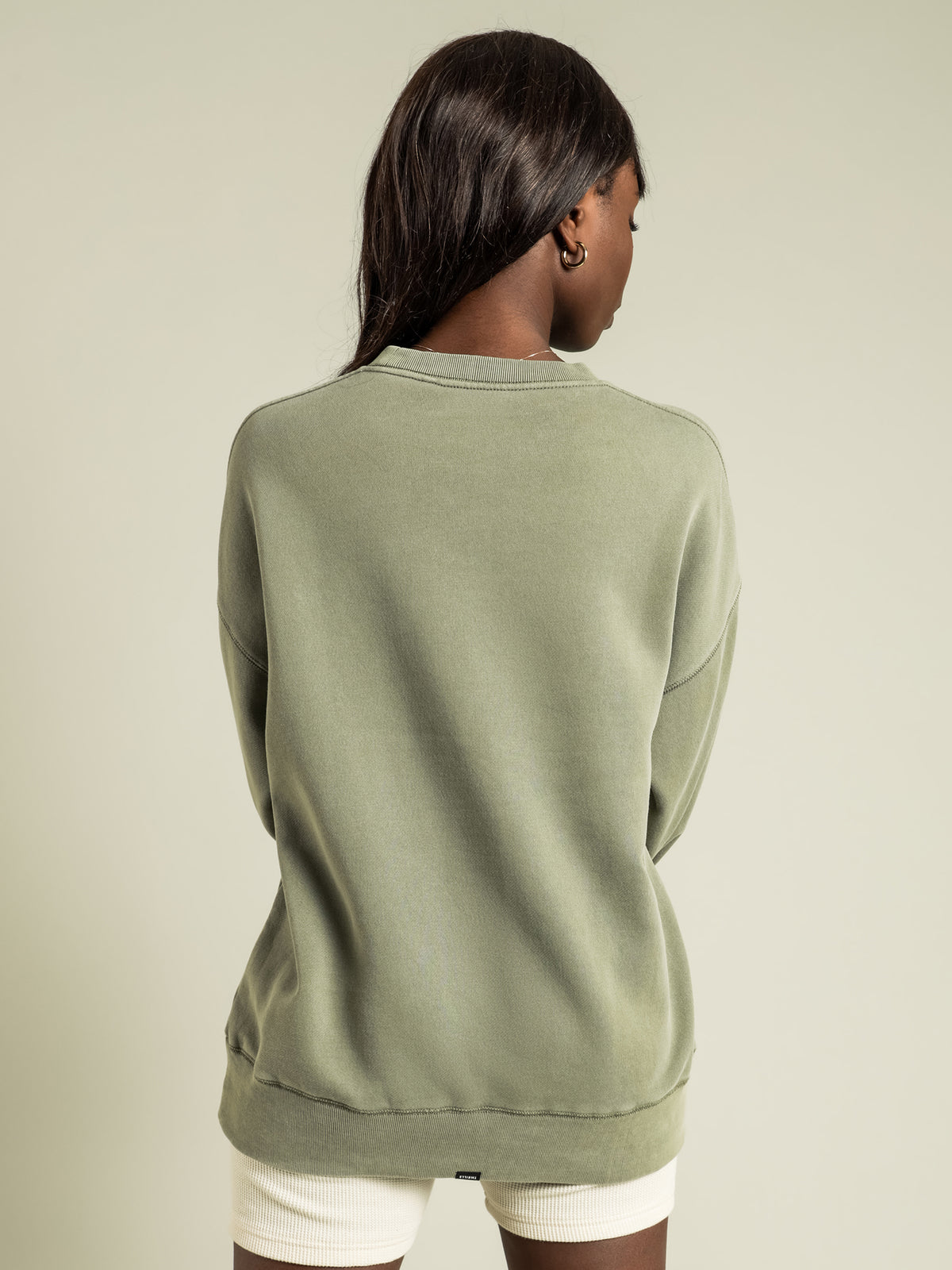 Enchantment Slouch Jumper in Army Green