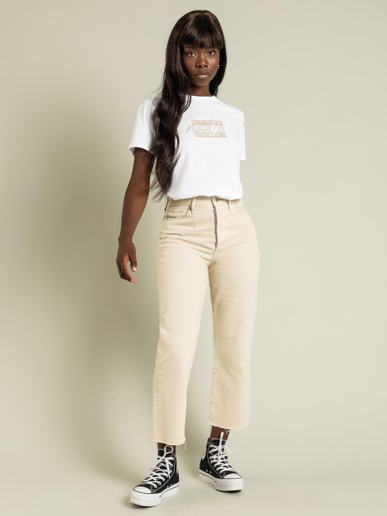 Regular Embroidered Flag T-Shirt