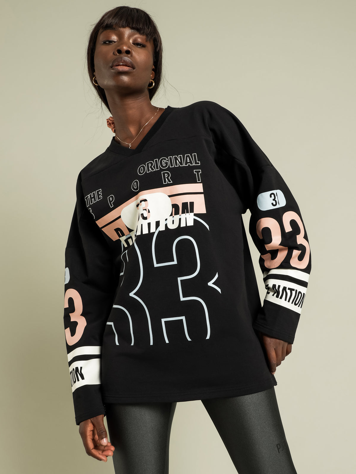 Pe Nation Rebound Jumper | Black