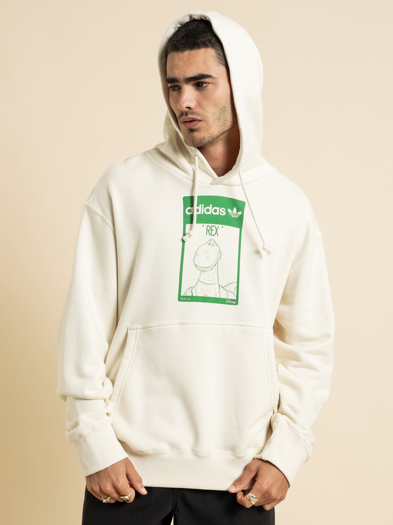 Adidas Rex Hoodie White Glue Store