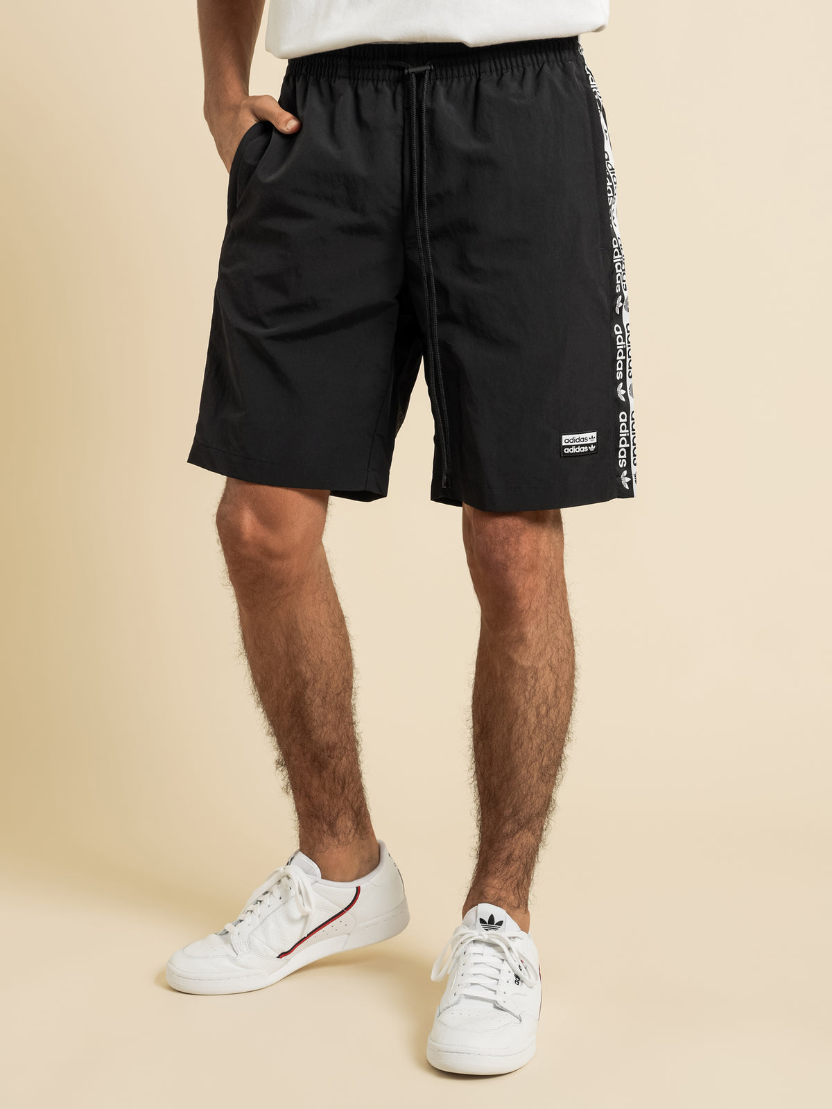 RYV Woven Shorts in Black