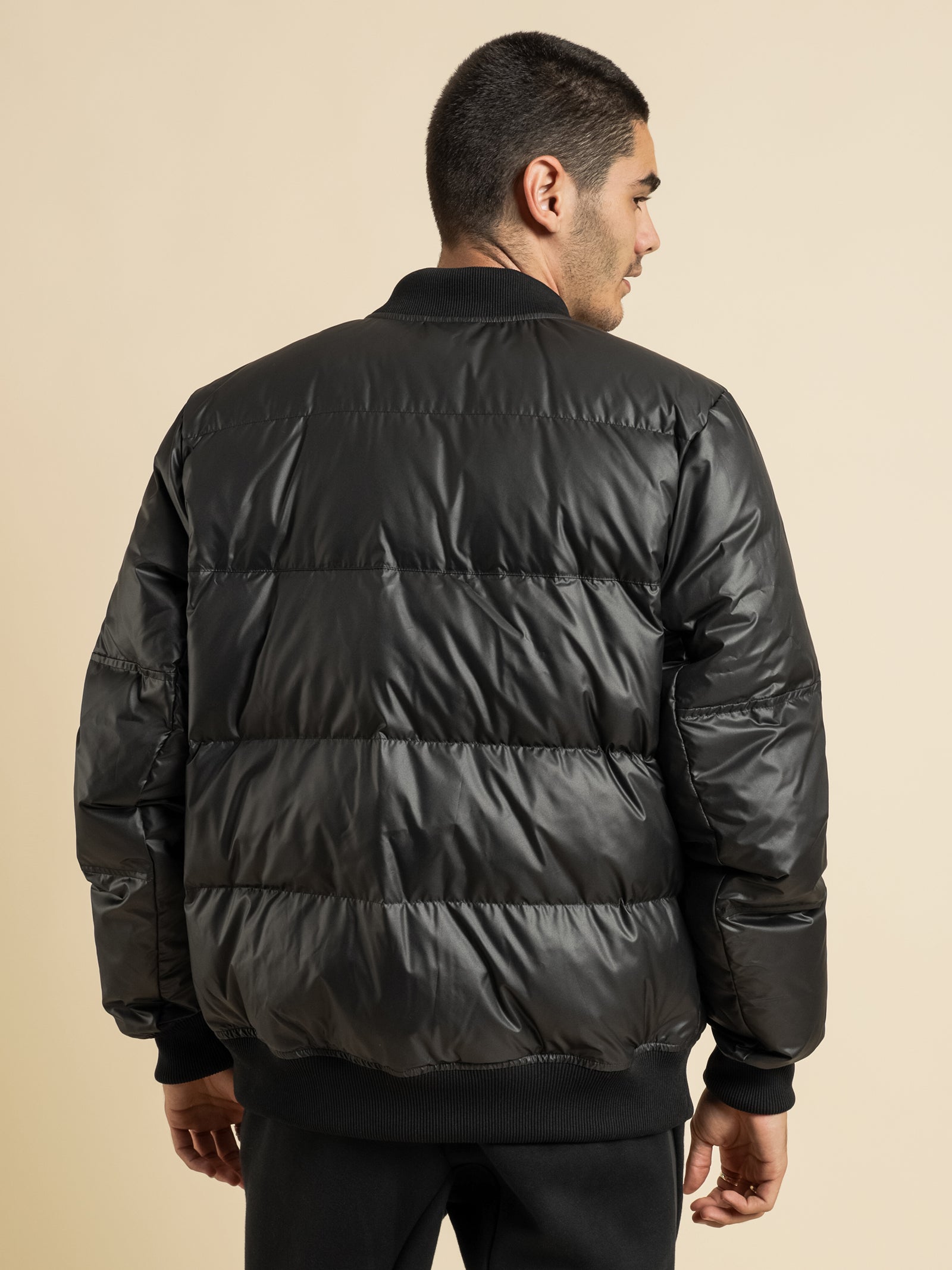 Nike NSW Down-fill Windrunner Bomber Black | Glue Store
