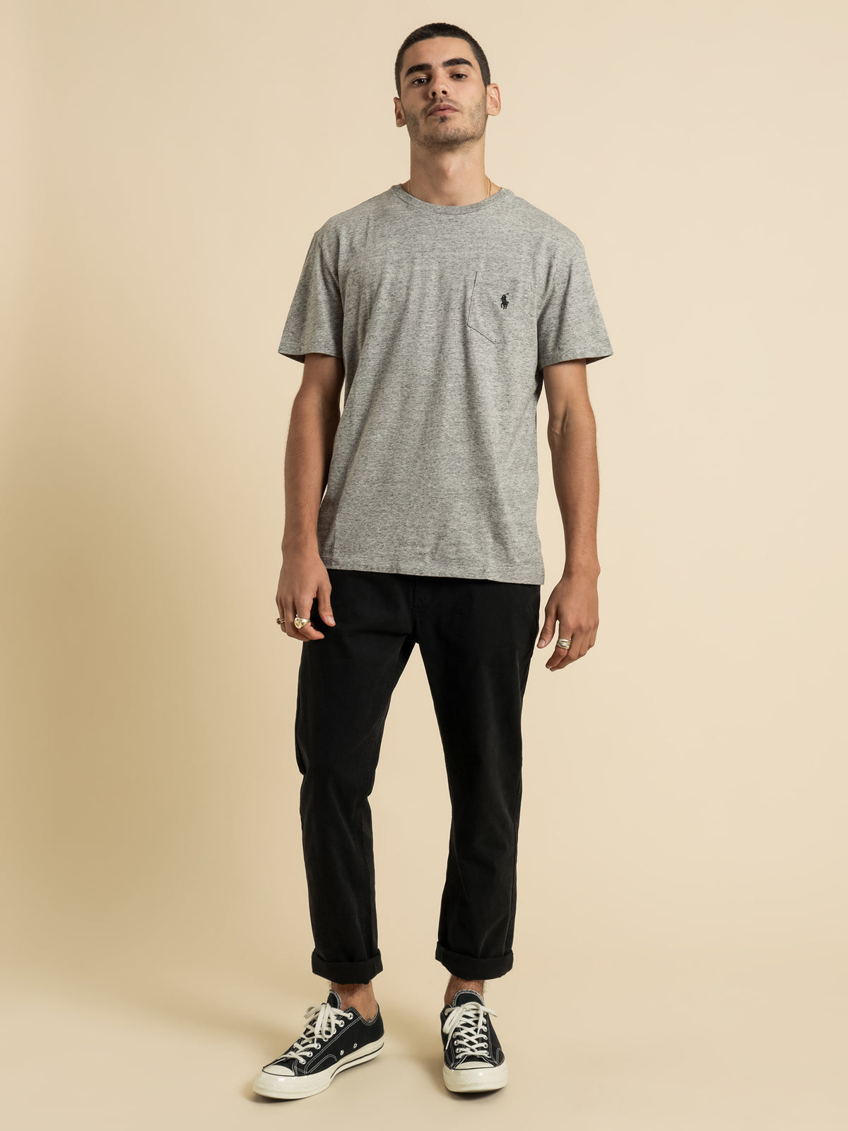 Classic Fit T-Shirt in Grey