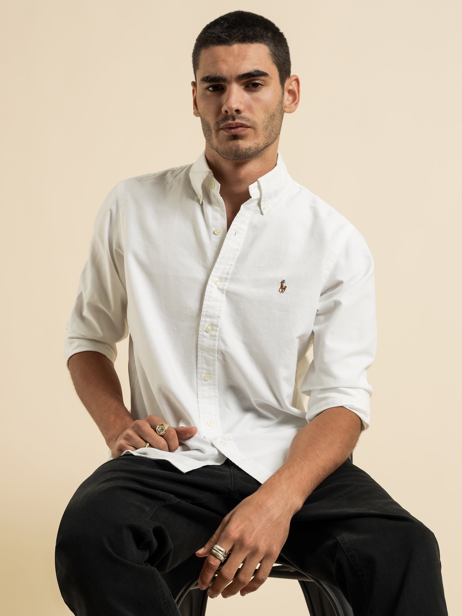 Standard Fit Oxford Sport Shirt