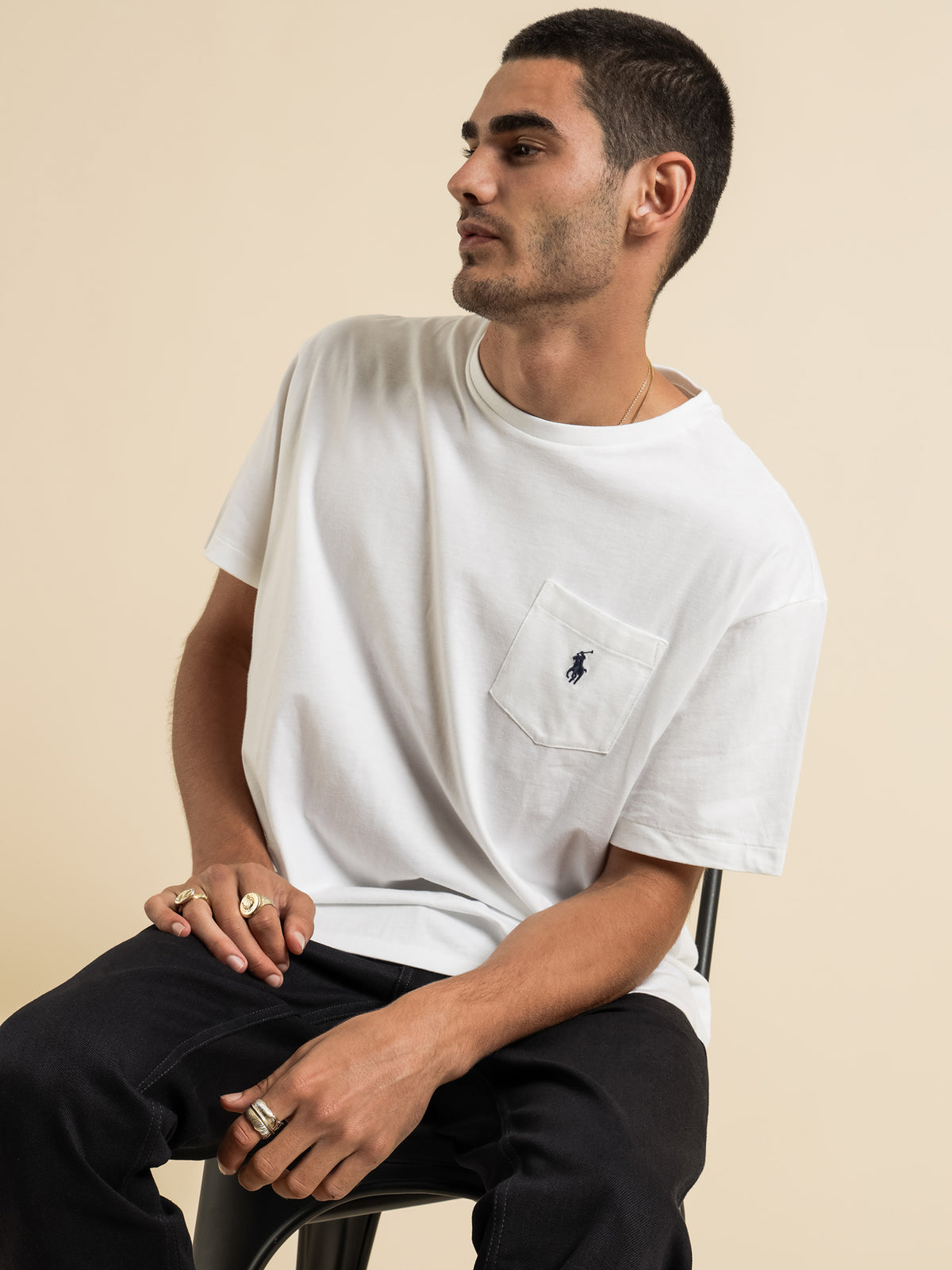 Classic Fit T-Shirt in White