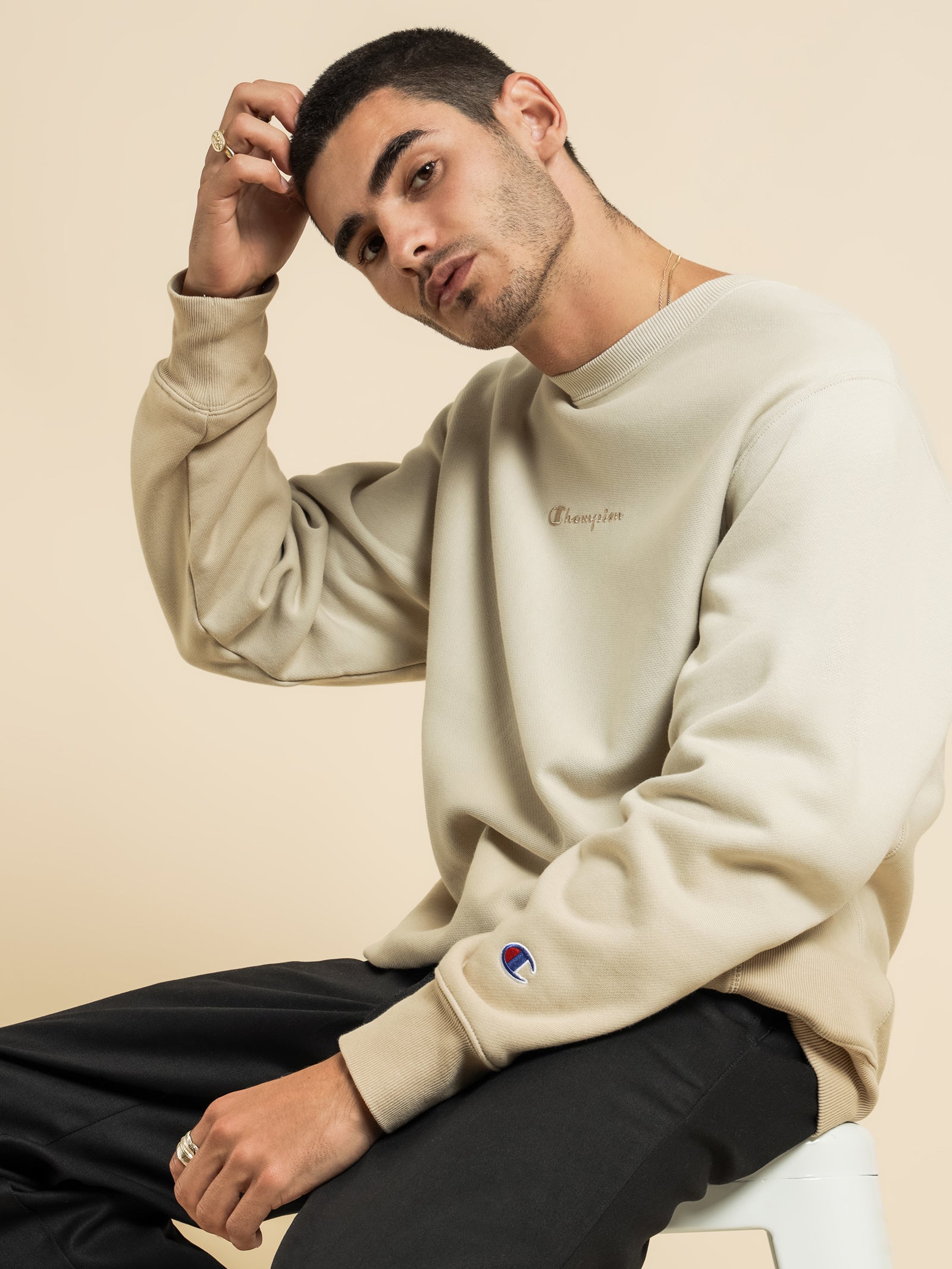 Country walnut champion hoodie Clearance