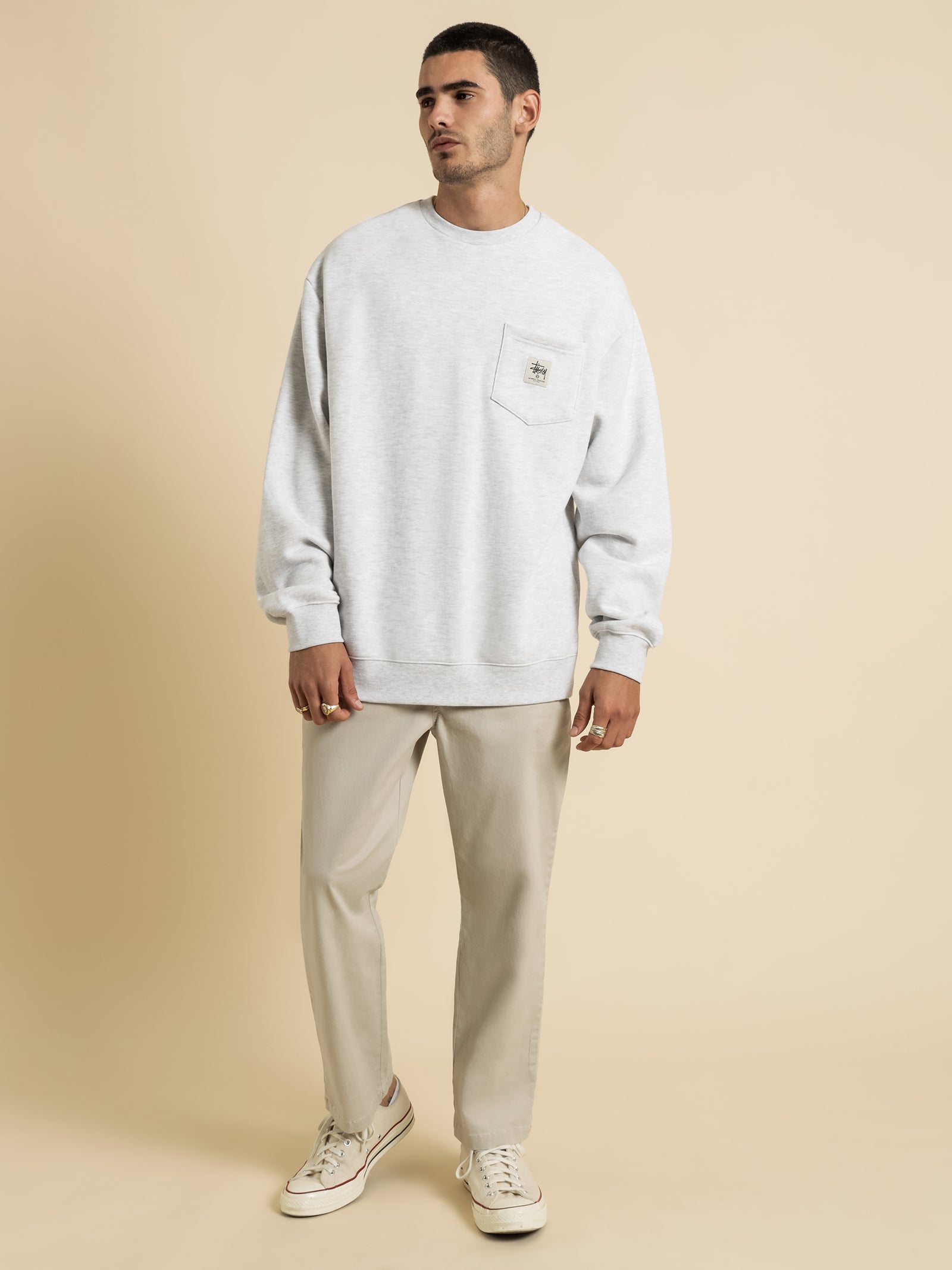 Pocket Crewneck