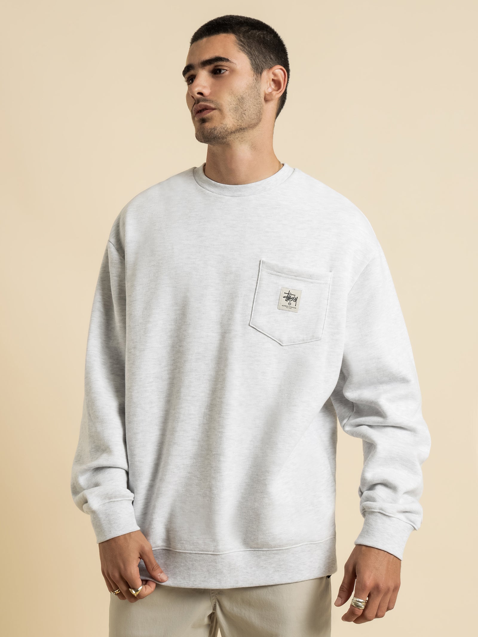 Pocket Crewneck