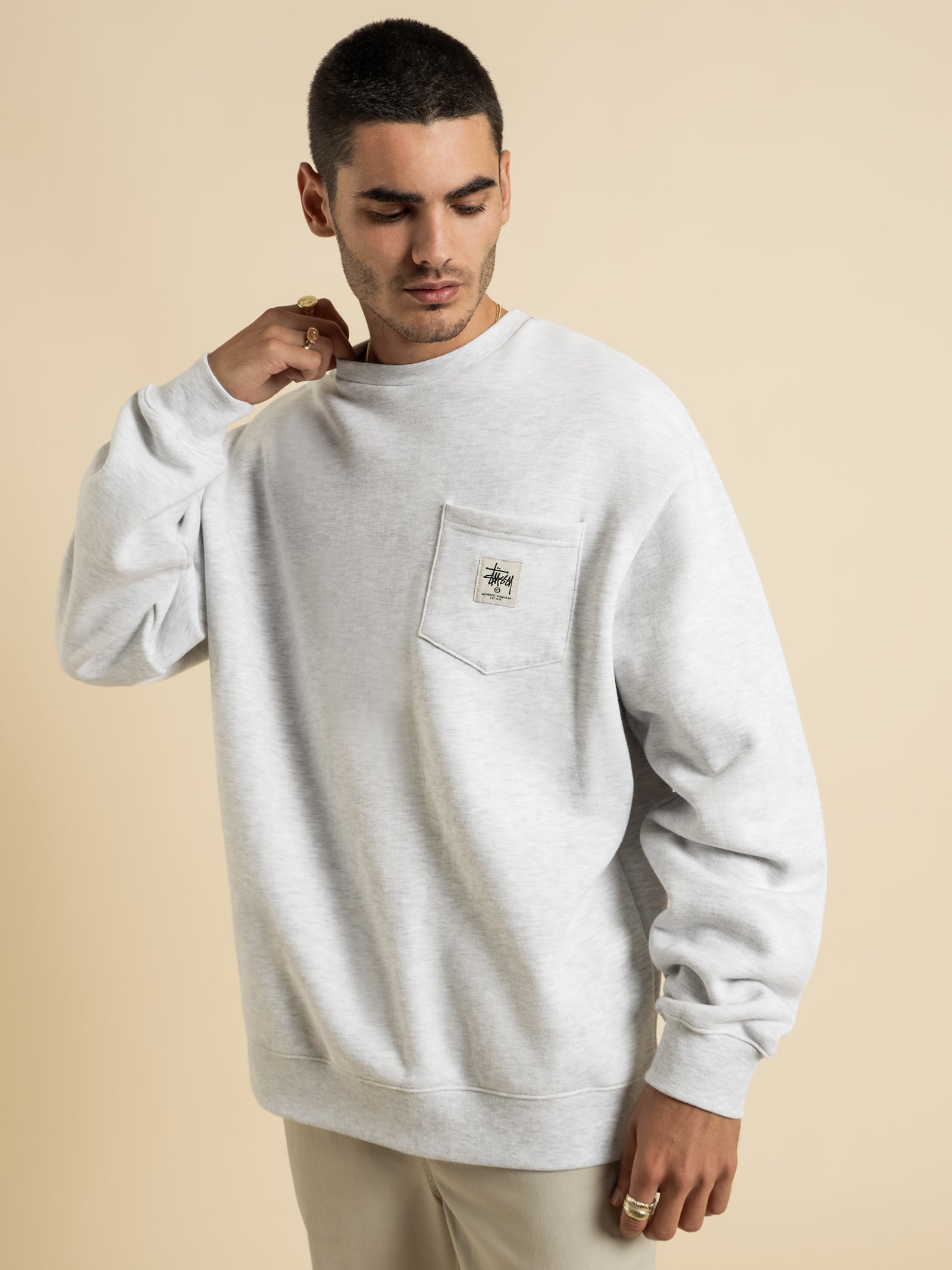 Pocket Crewneck