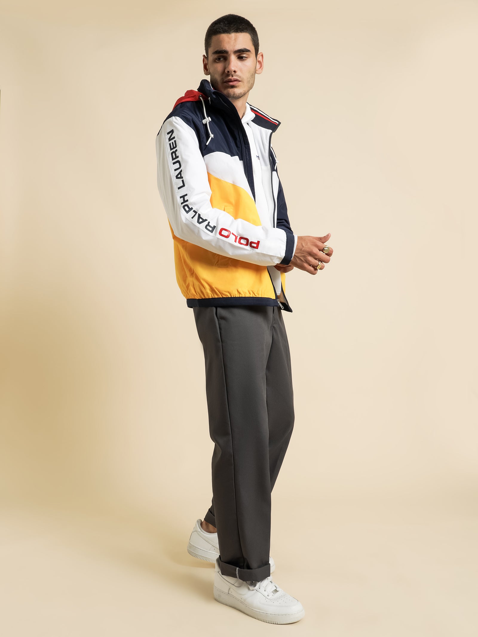 Pace Colourblock Full Zip Windbreaker