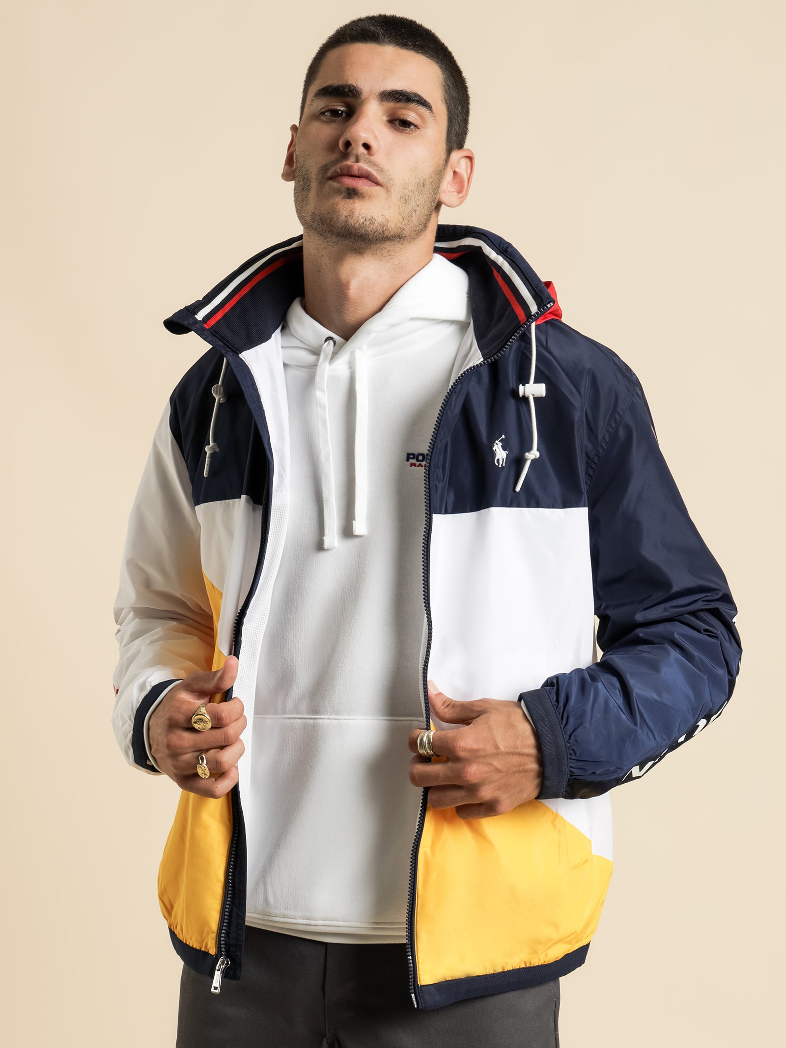 Pace Colourblock Full Zip Windbreaker