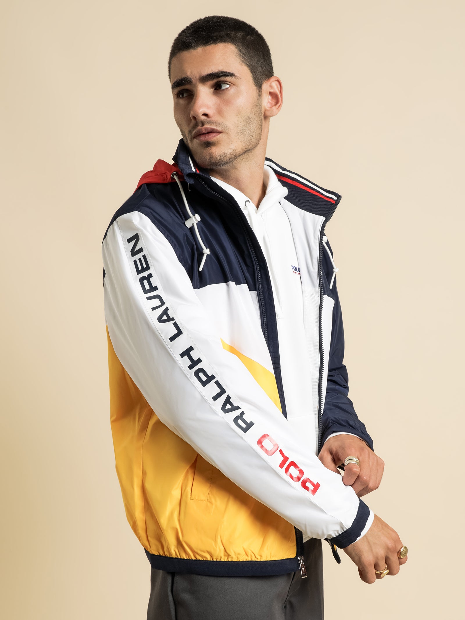 Pace Colourblock Full Zip Windbreaker