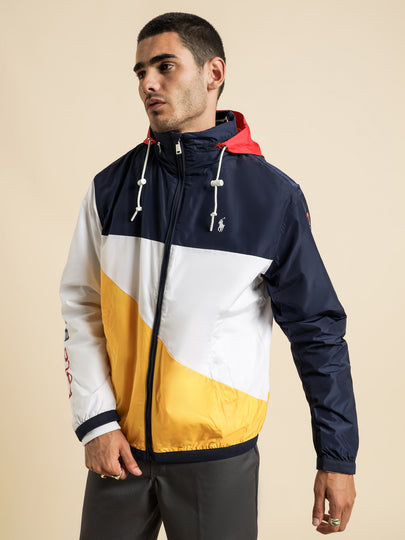 Pace Colourblock Full Zip Windbreaker