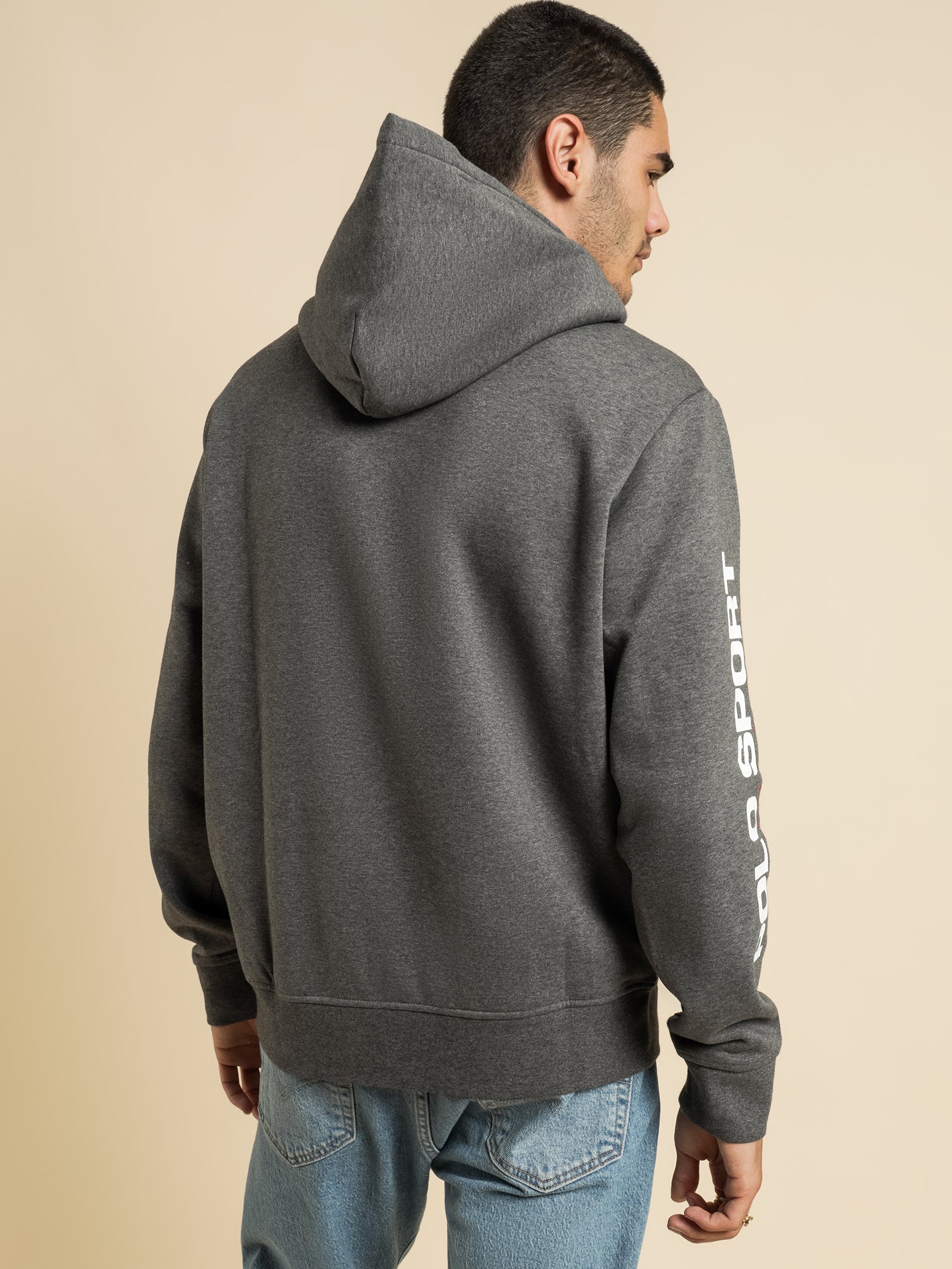 Logo Print Hoodie