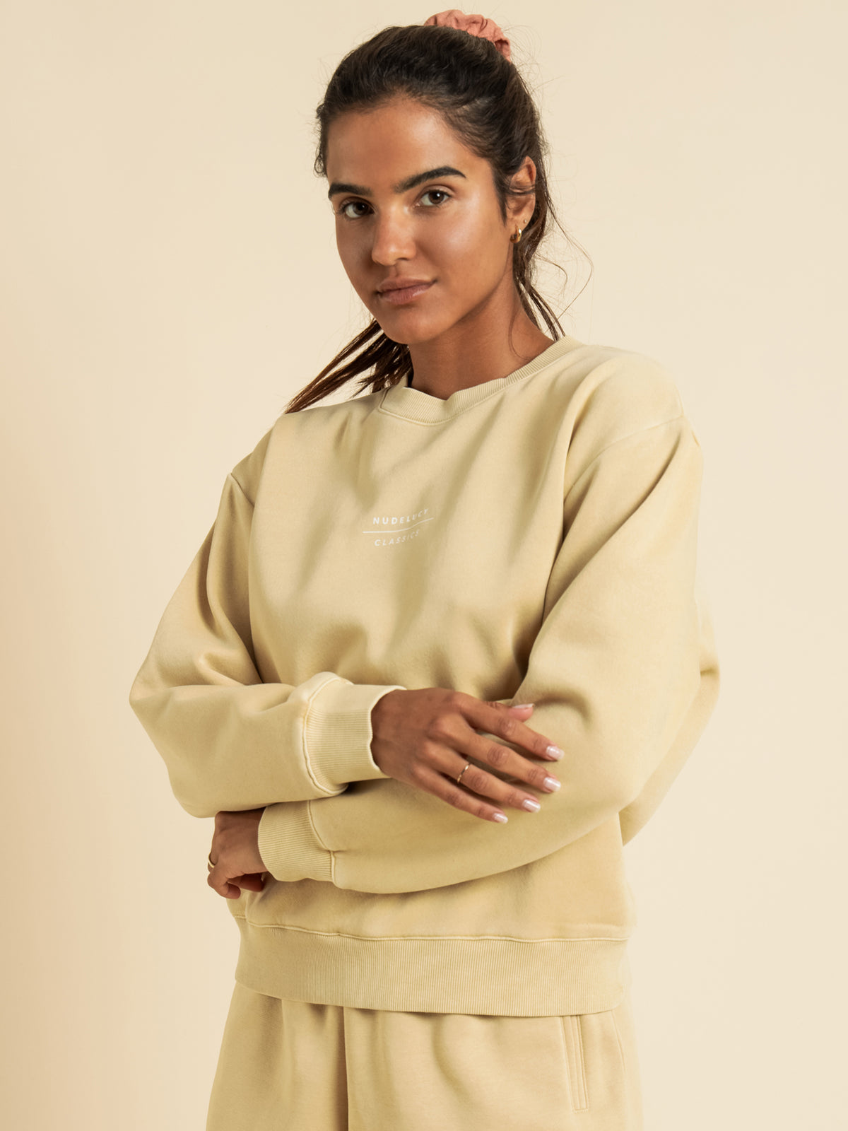 Nude Lucy Nude Classics Slogan Sweatshirt | Honey