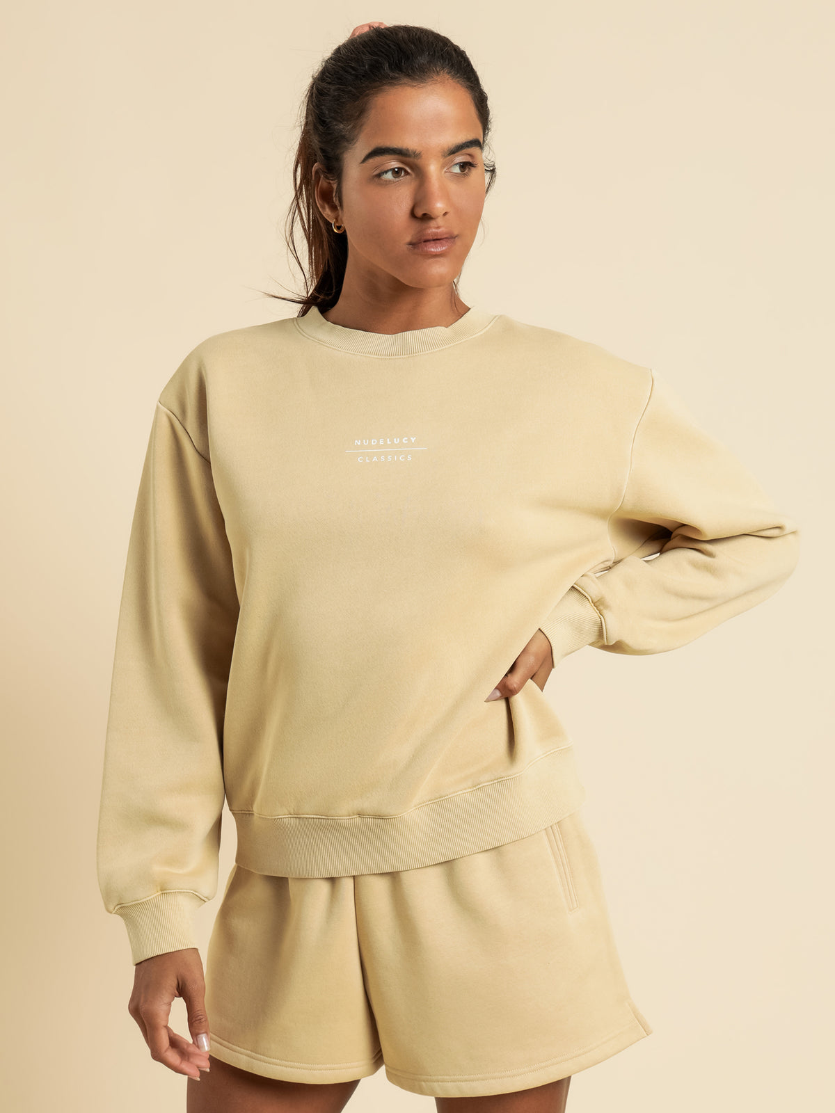 Nude Lucy Nude Classics Slogan Sweatshirt | Honey