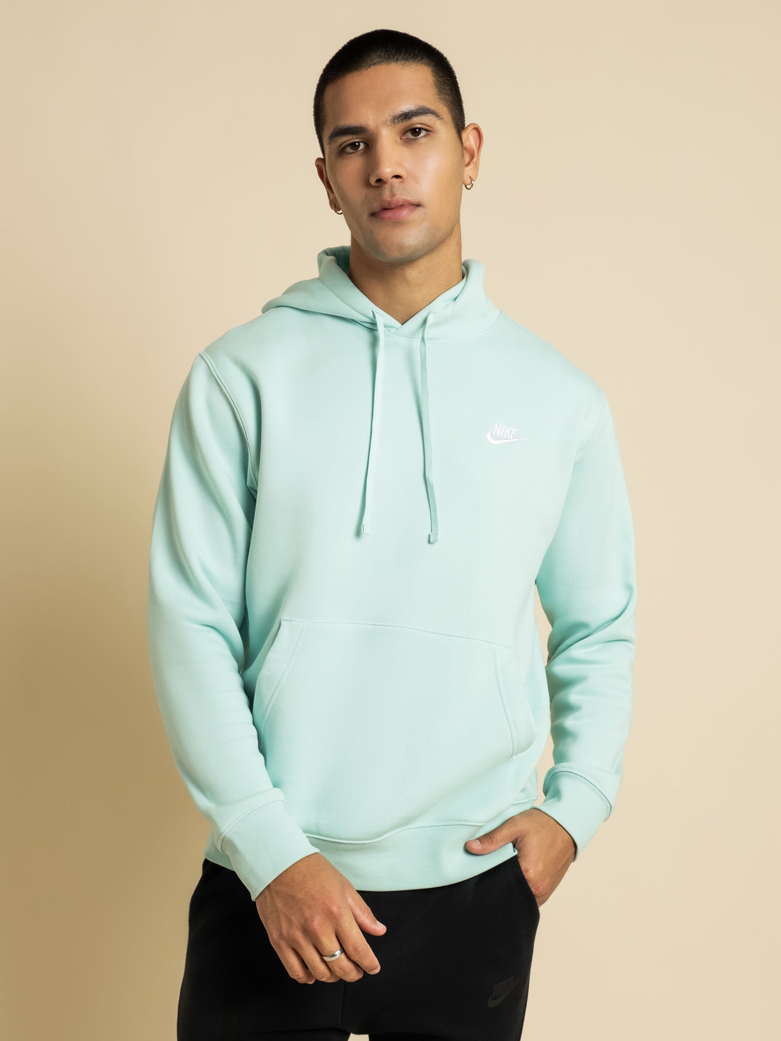 Nike Sportswear Club Fleece Hoodie Nike Sweatshirt Aqua Club Hoodie