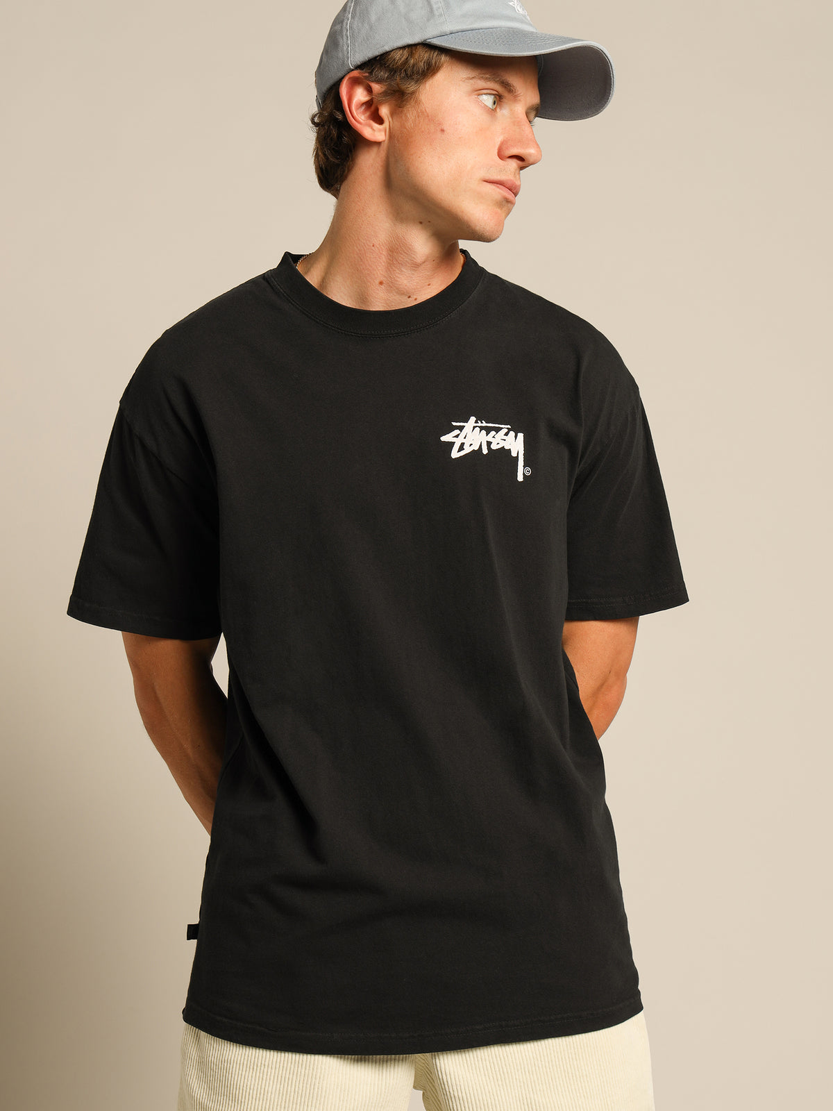 Shadow Stock T-Shirt in Black