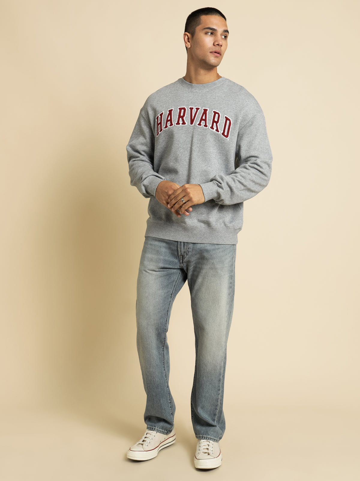 Harvard University Crew in Grey Marle