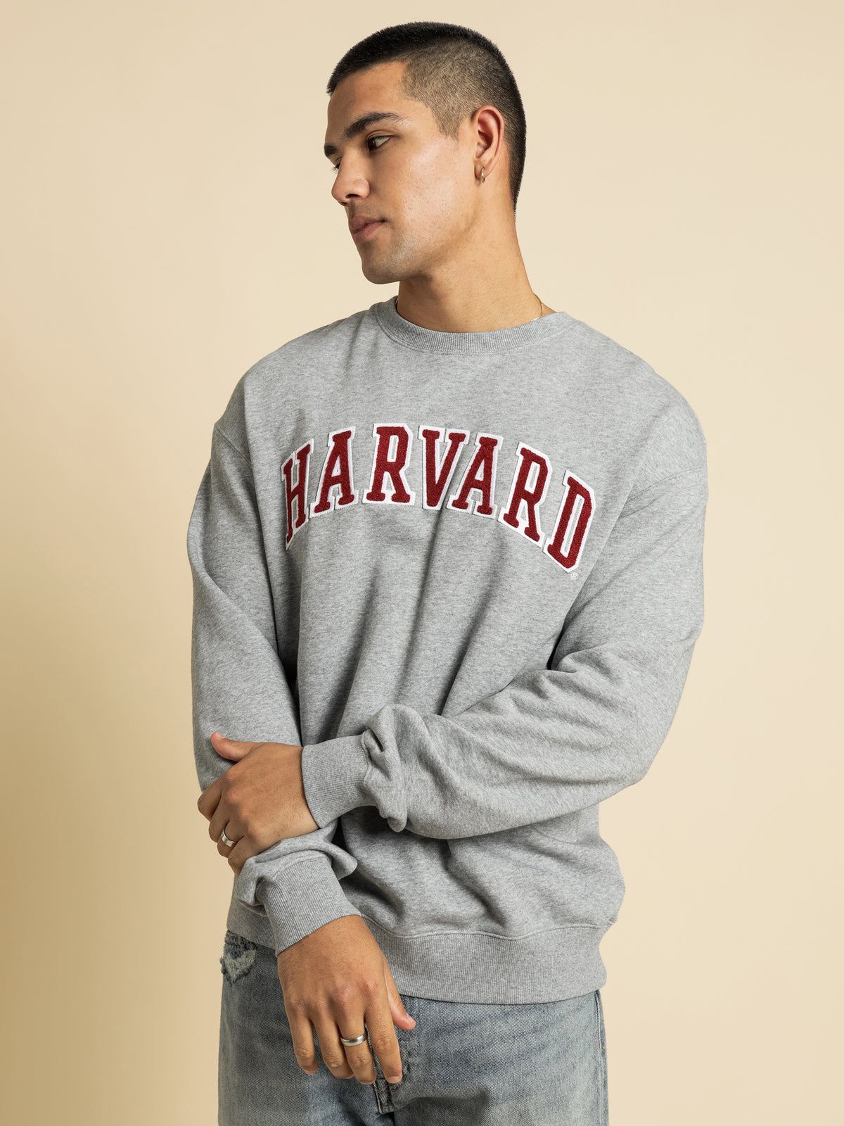 Harvard University Crew in Grey Marle