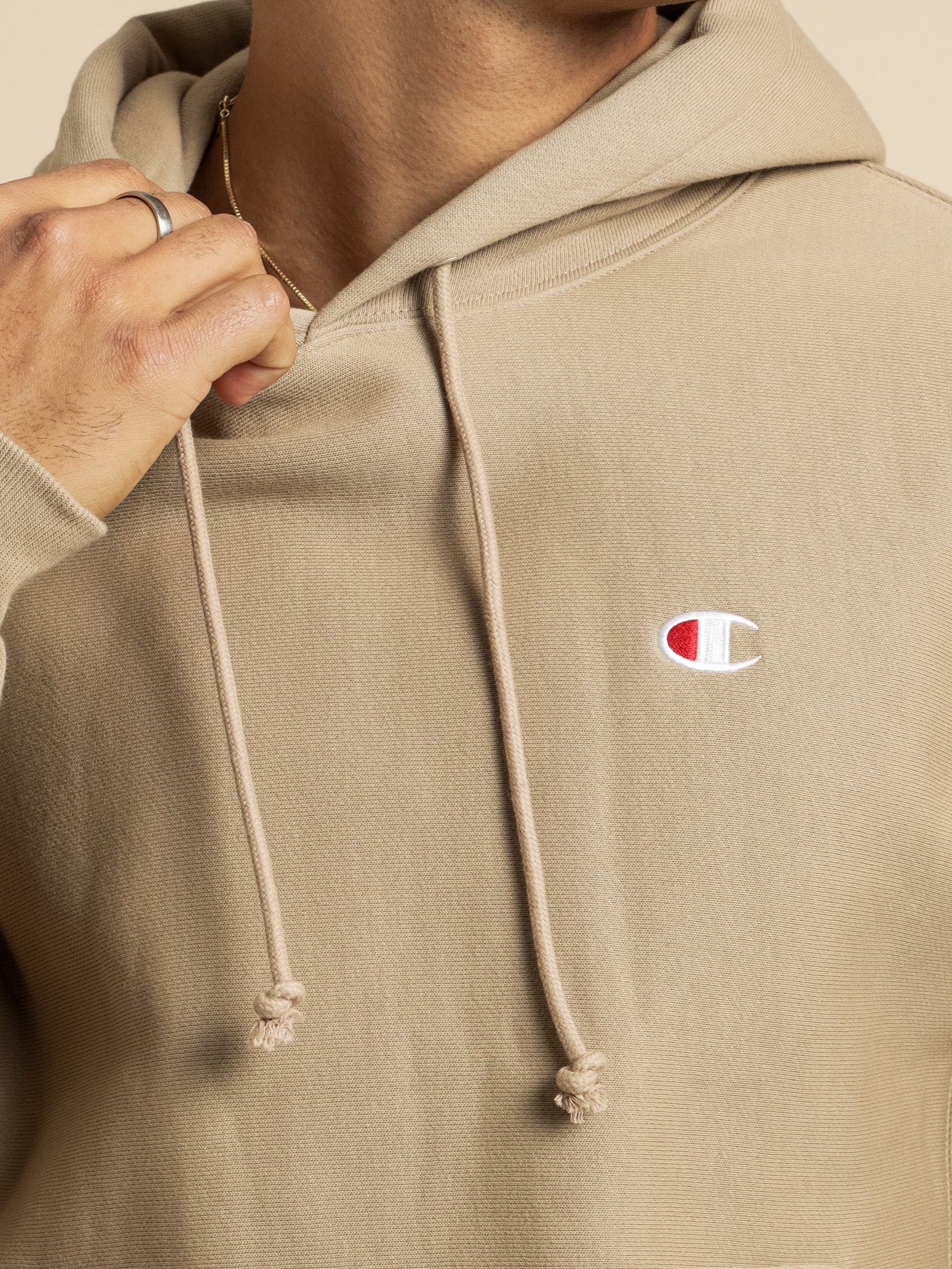 Champion Reverse Weave Hoodie Walnut Glue Store