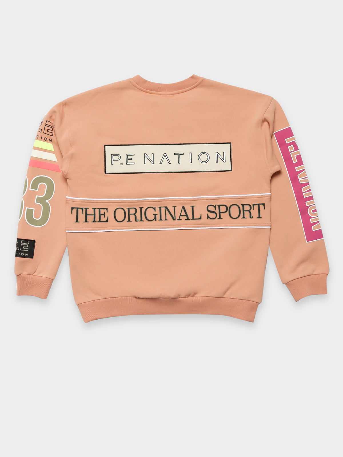 Pe Nation Eastbrook Sweater | Coral Mid