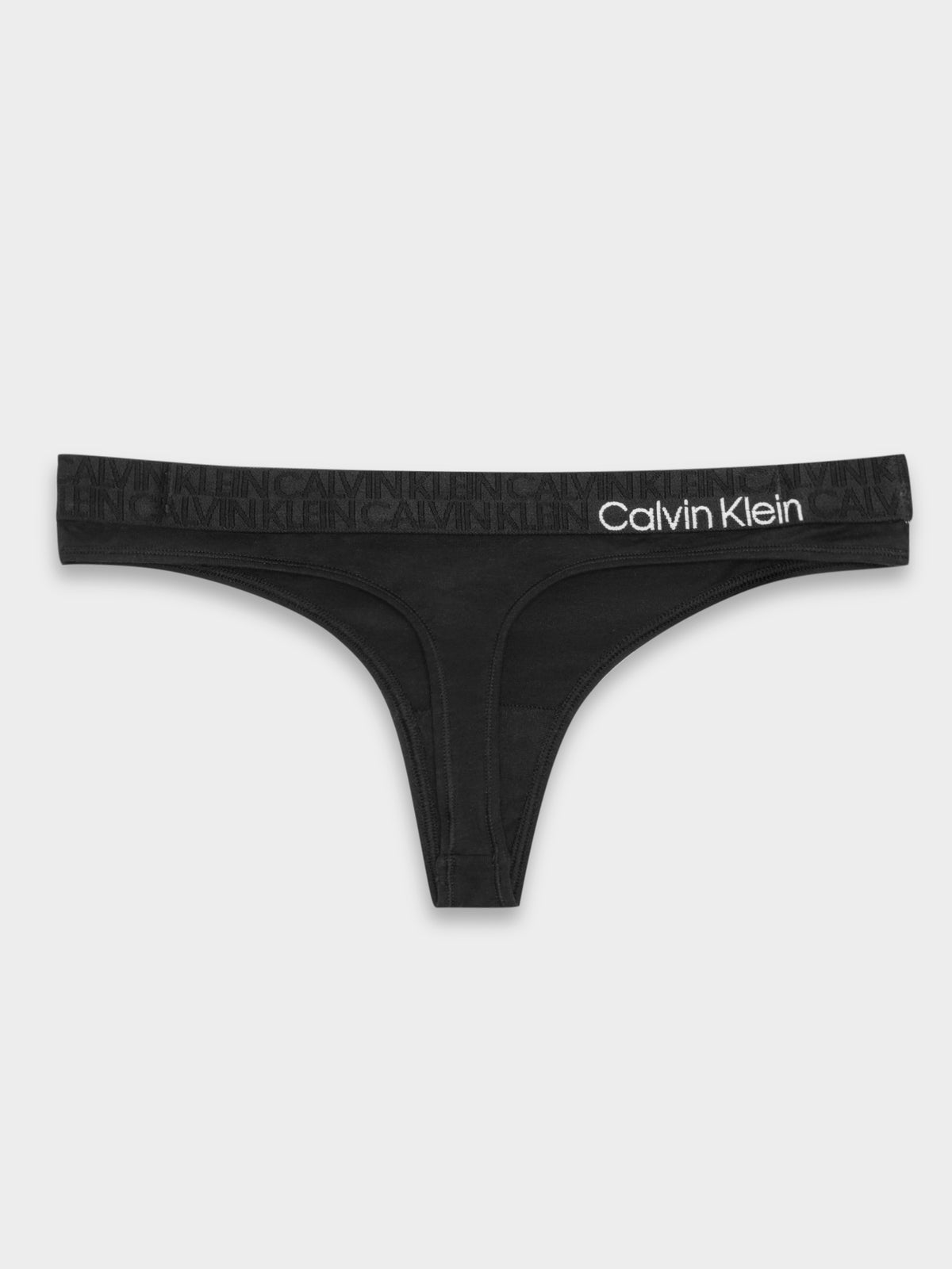 Reconsidered Comfort Thong in Black