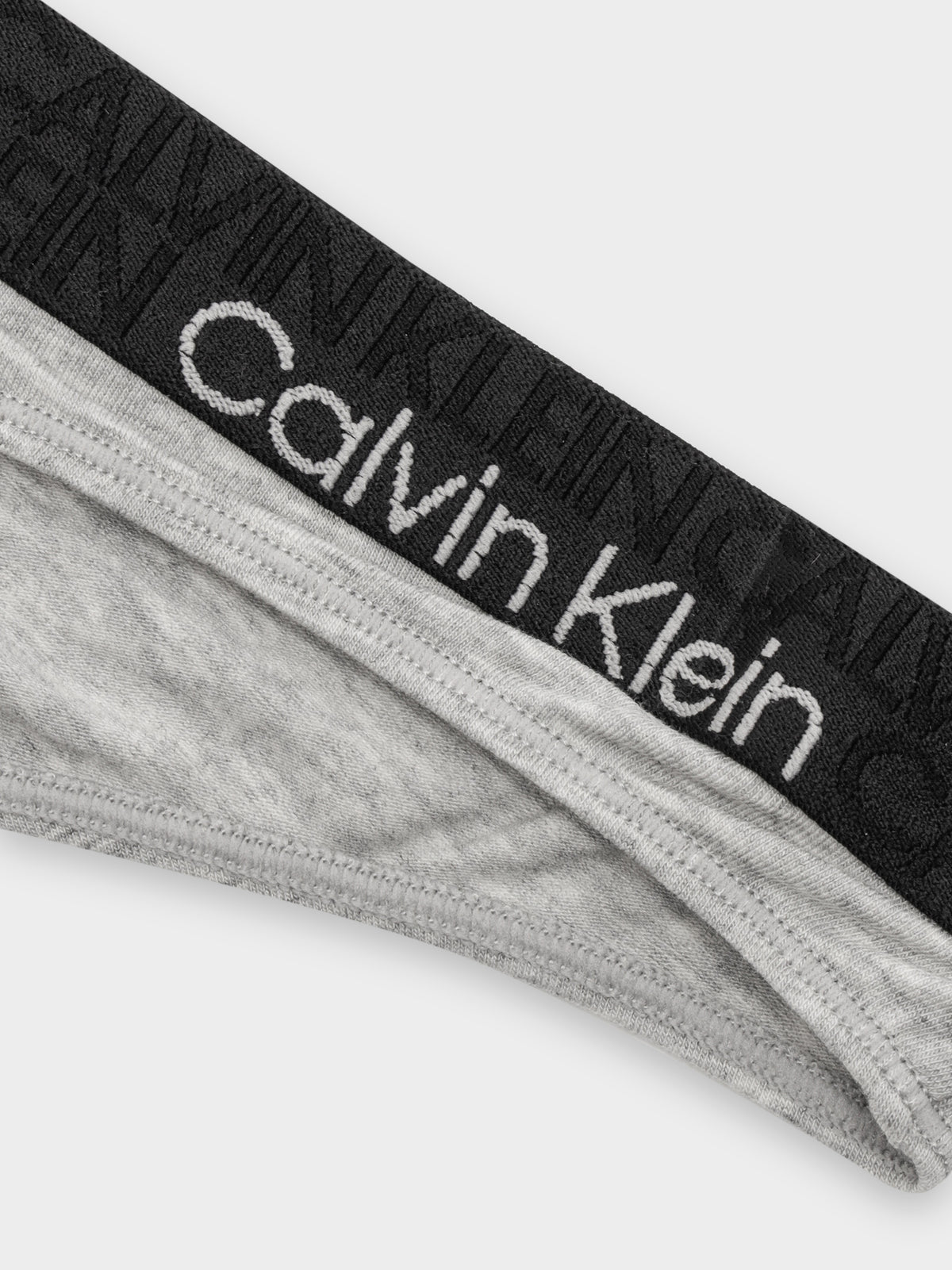 Reconsidered Comfort Thong in Grey Heather
