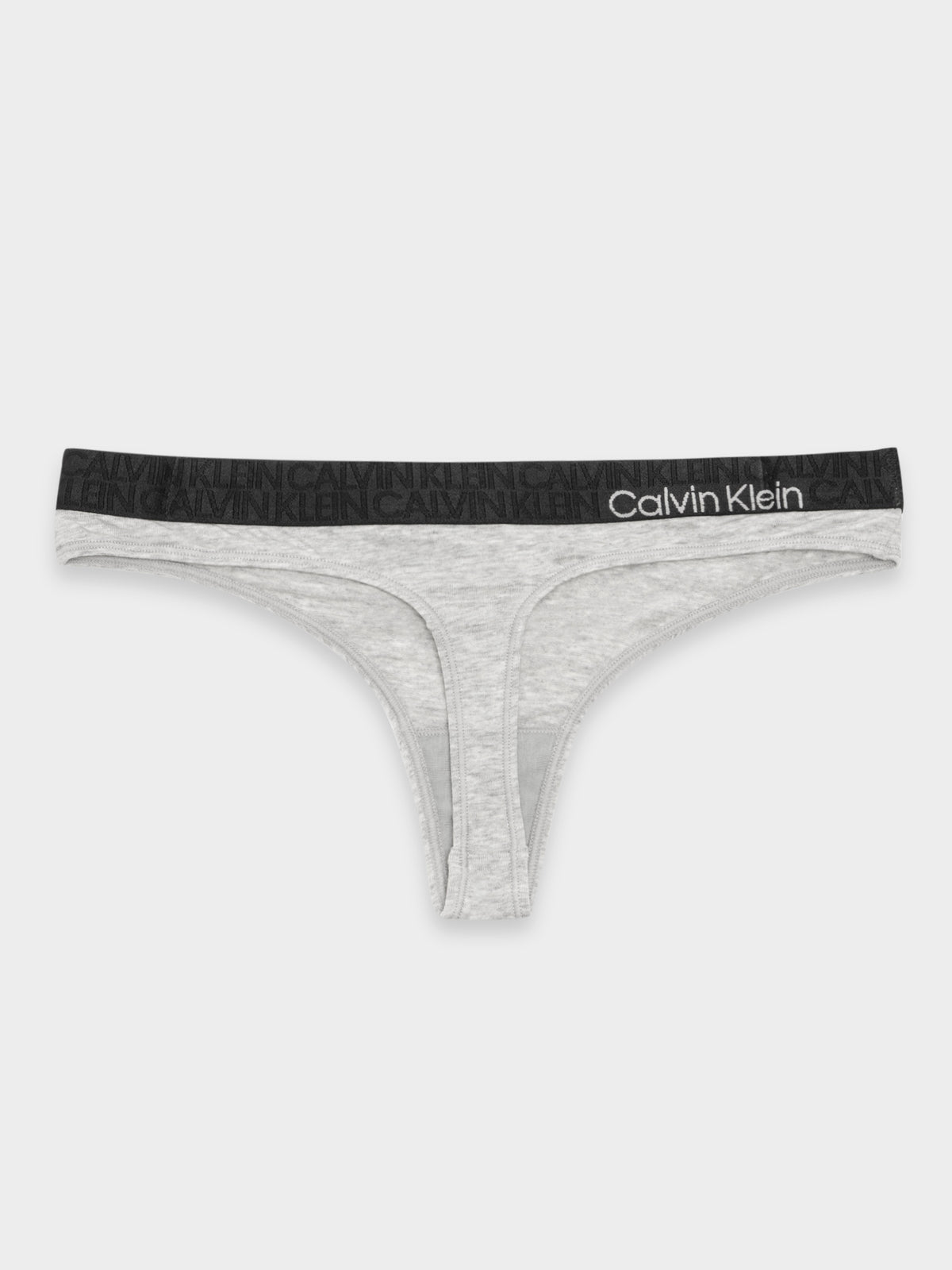 Reconsidered Comfort Thong in Grey Heather