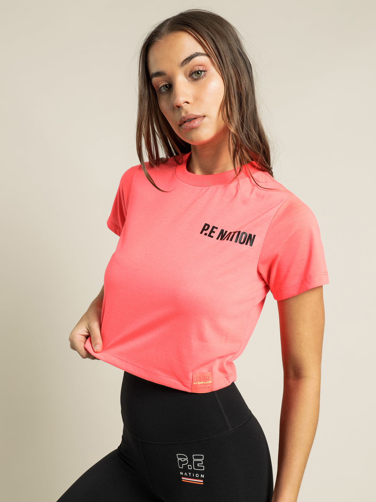 Box Out T-Shirt in Pink