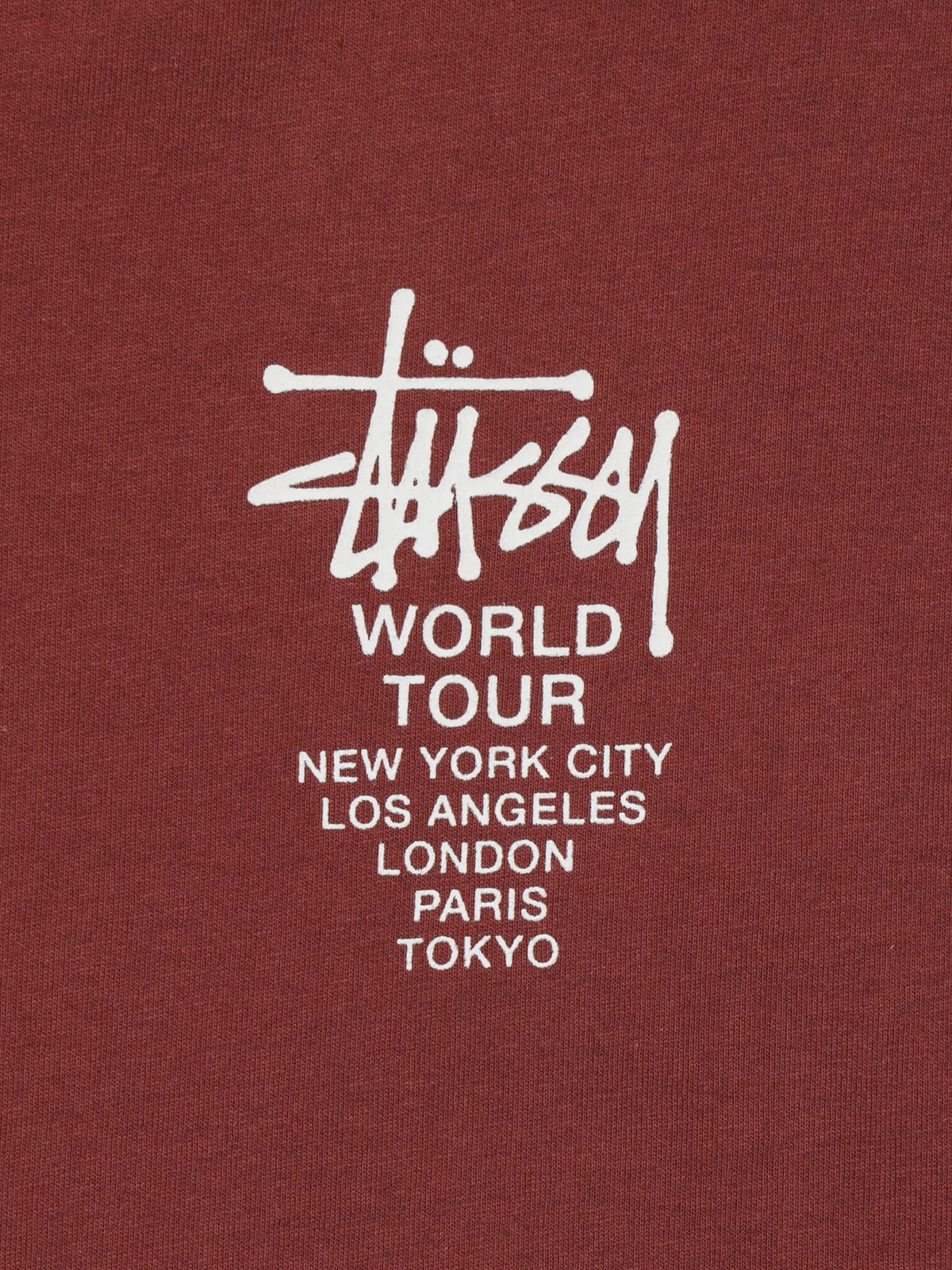 World Tour T-Shirt in Mocca