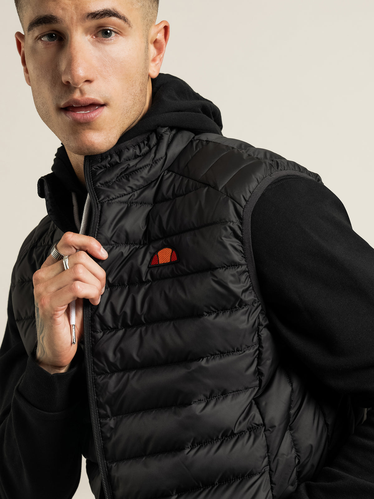 Ellesse Bardy Gilet Puffer Vest | Black