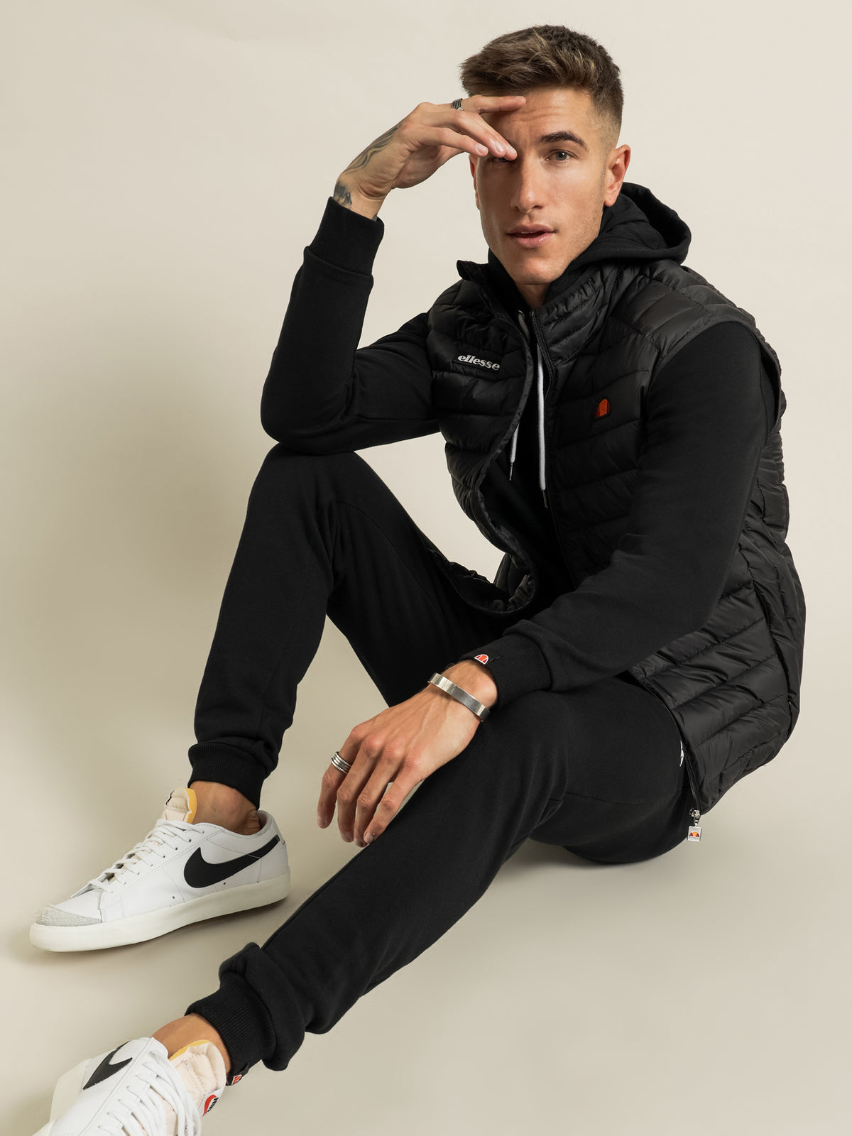 Ellesse Bardy Gilet Puffer Vest | Black