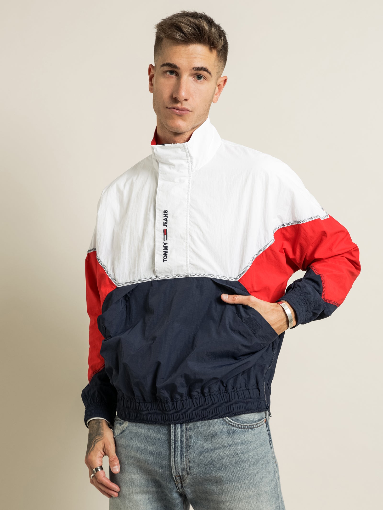 Lightweight Popover Rain Jacket
