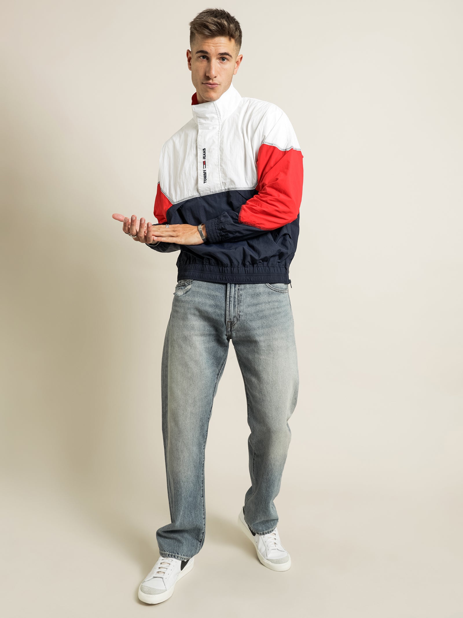 Lightweight Popover Rain Jacket