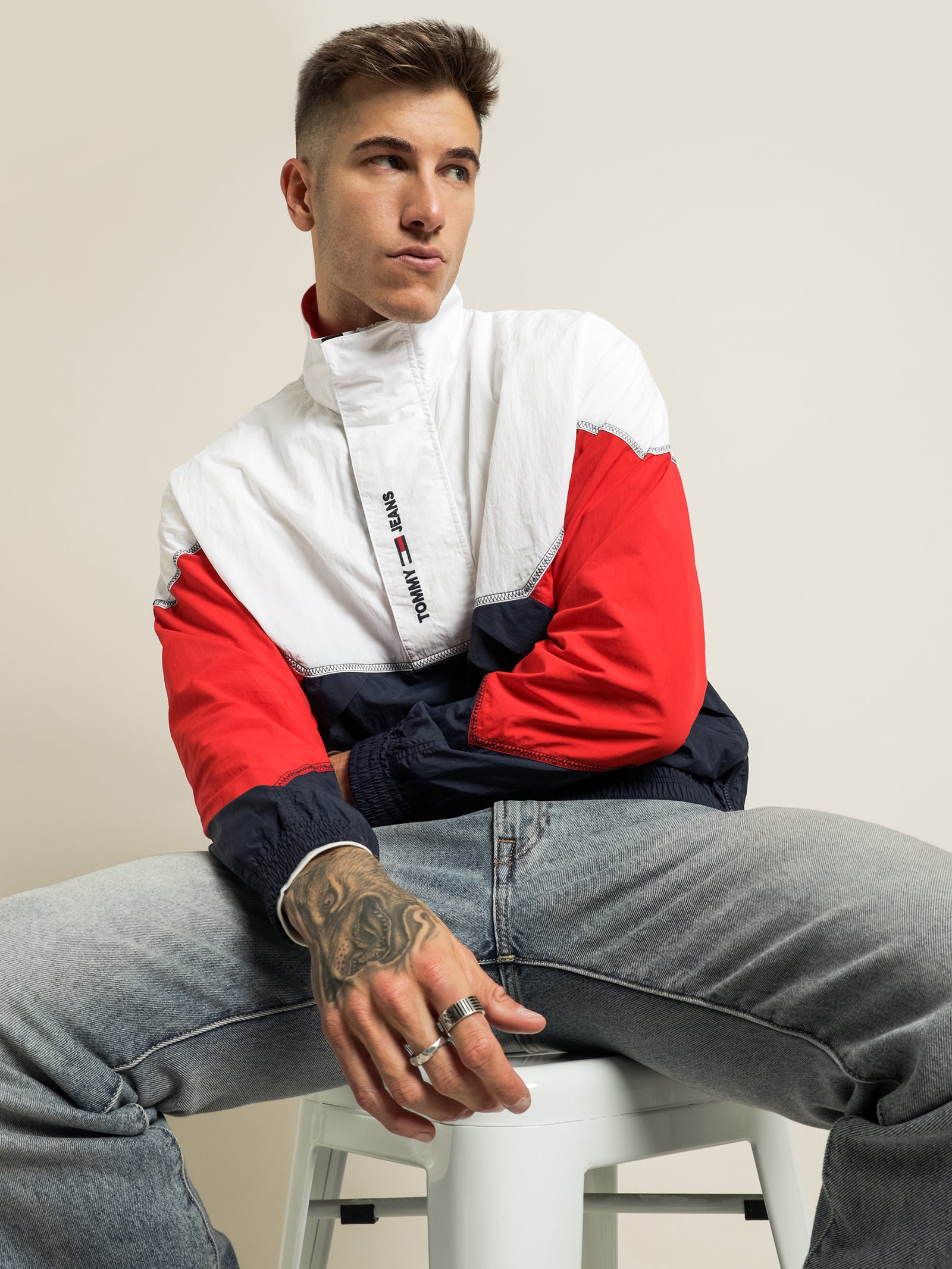 Lightweight Popover Rain Jacket