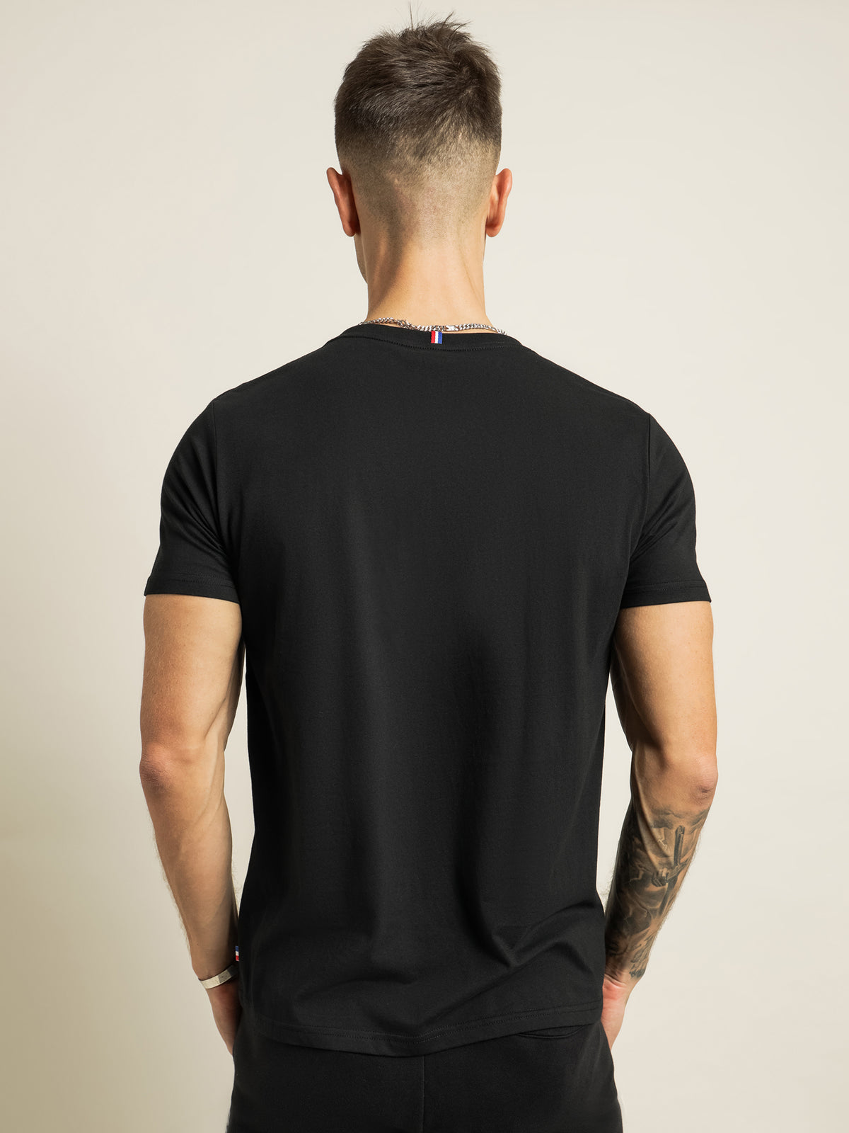 Roissey Foil T-Shirt in Black