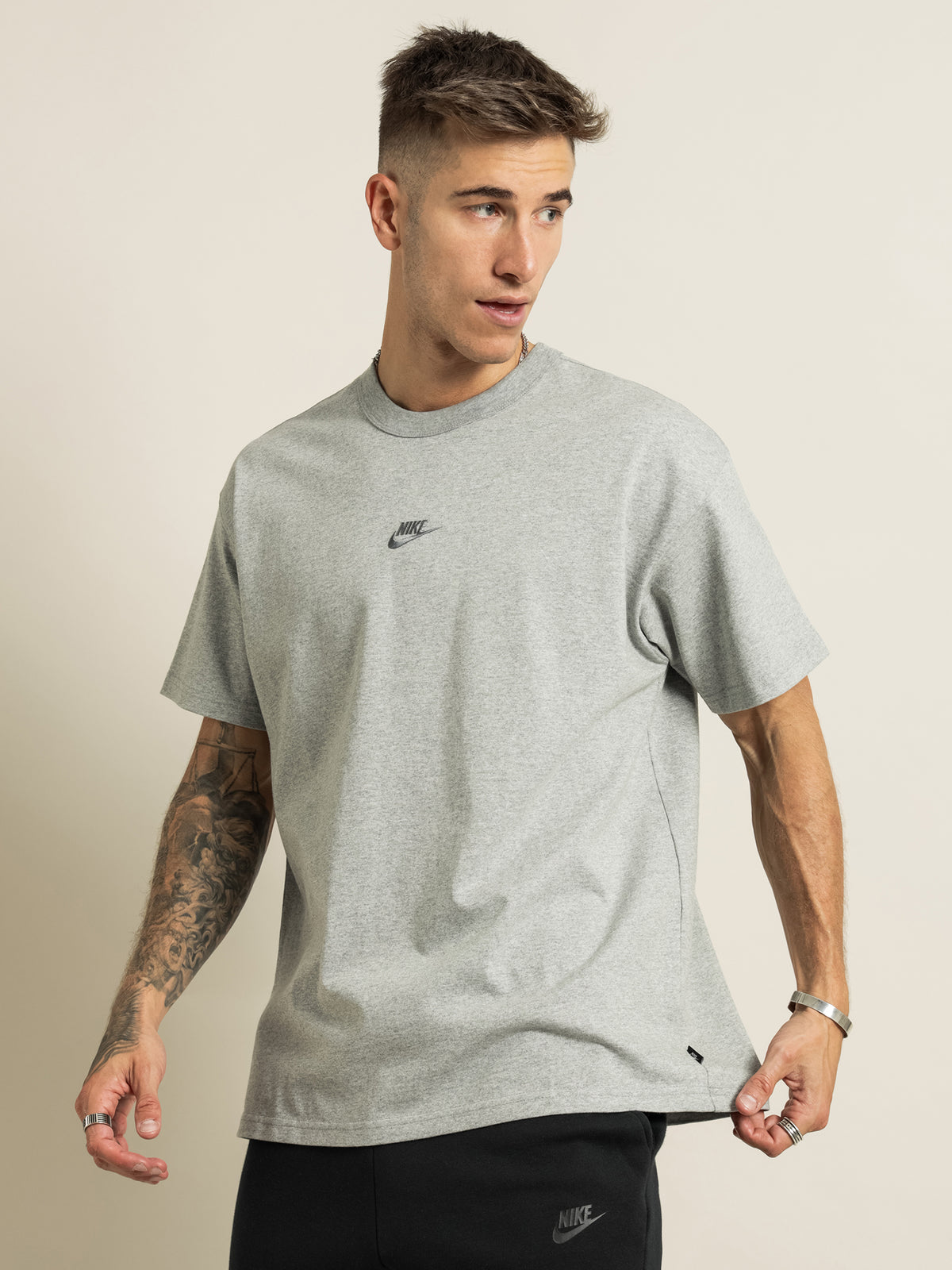 Sportswear T-Shirt in Dark Grey