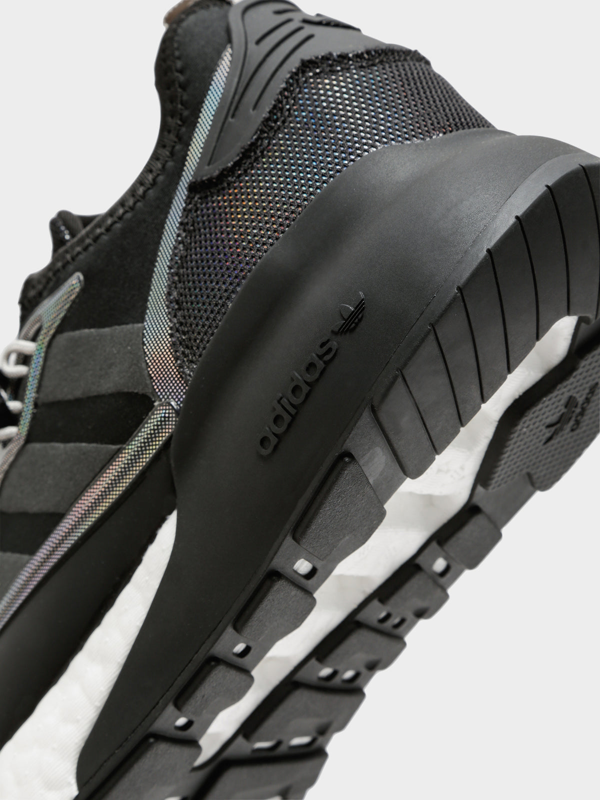 Adidas Womens ZX 2K Boost Sneakers | Black/White