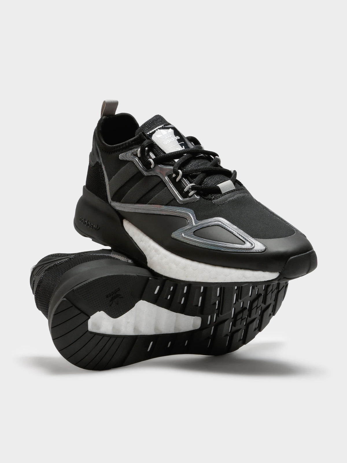 Womens ZX 2K Boost Sneakers in Black