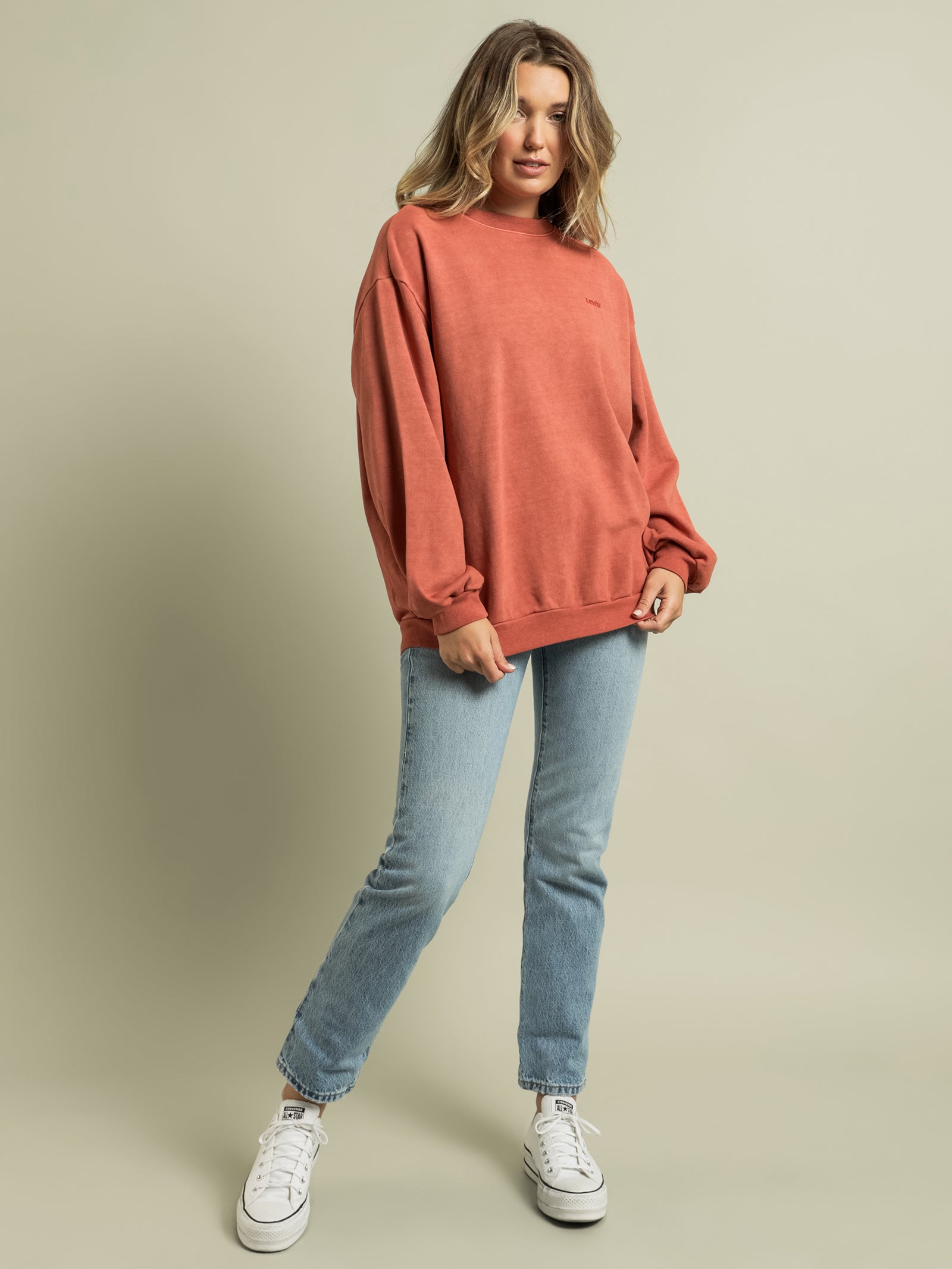 Melrose Slouchy Crew Neck