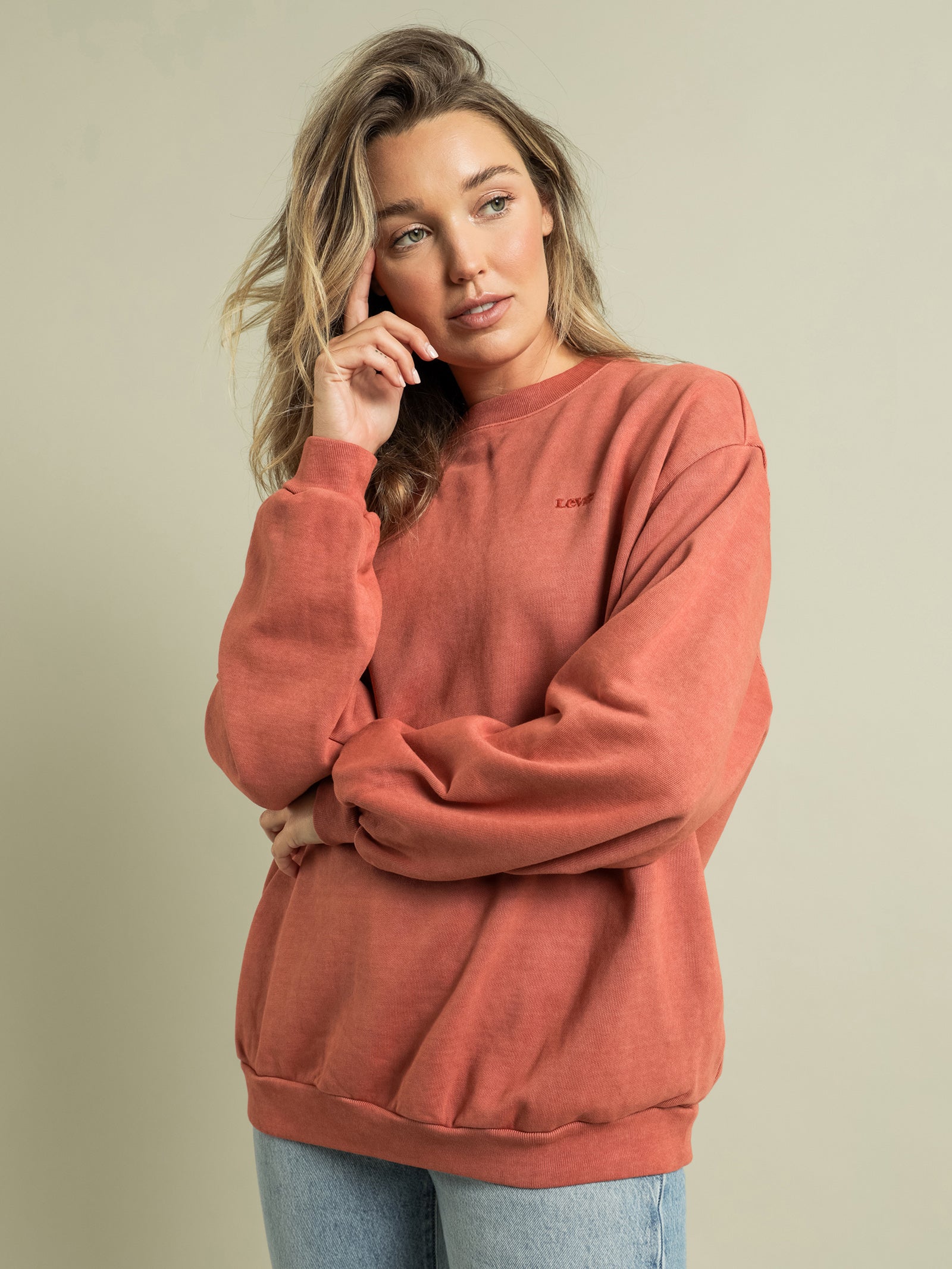 Melrose Slouchy Crew Neck