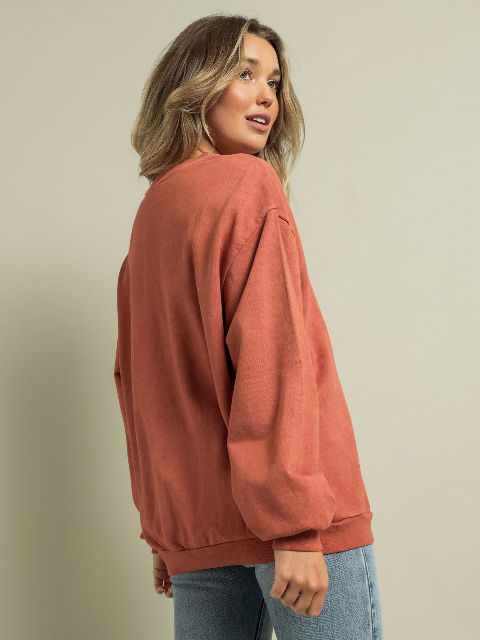 Melrose Slouchy Crew Neck