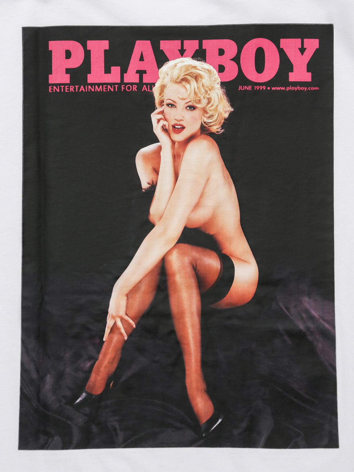Playboy June 1999 T-Shirt in White