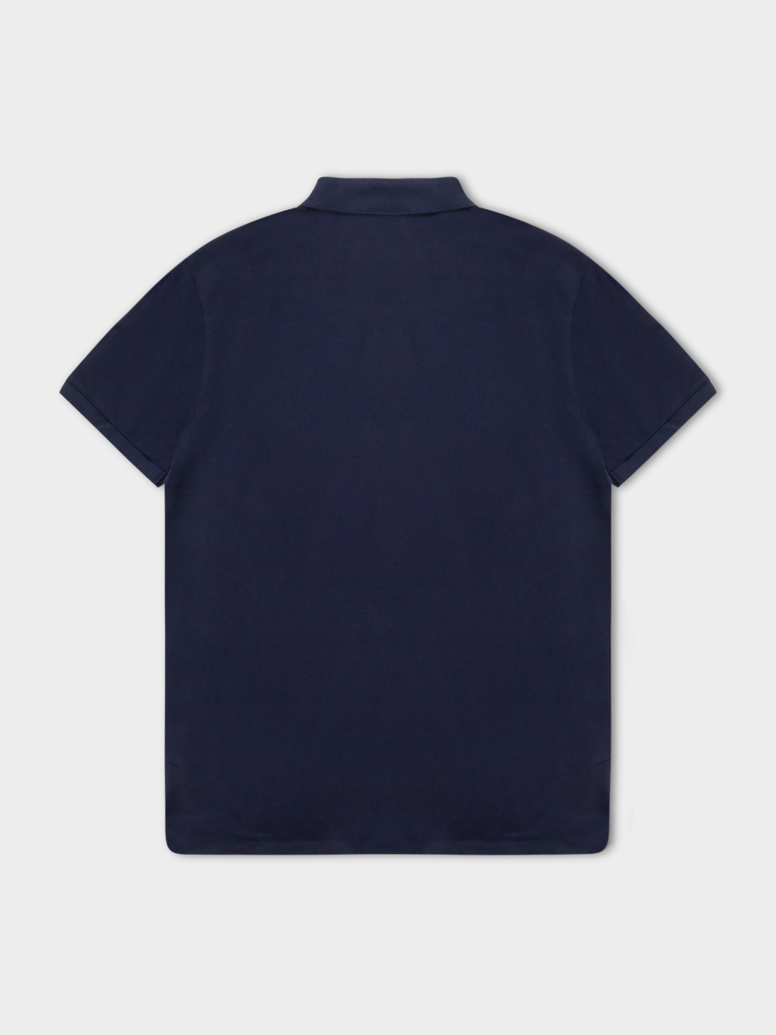 Custom Fit Polo T-Shirt in Blue - Glue Store
