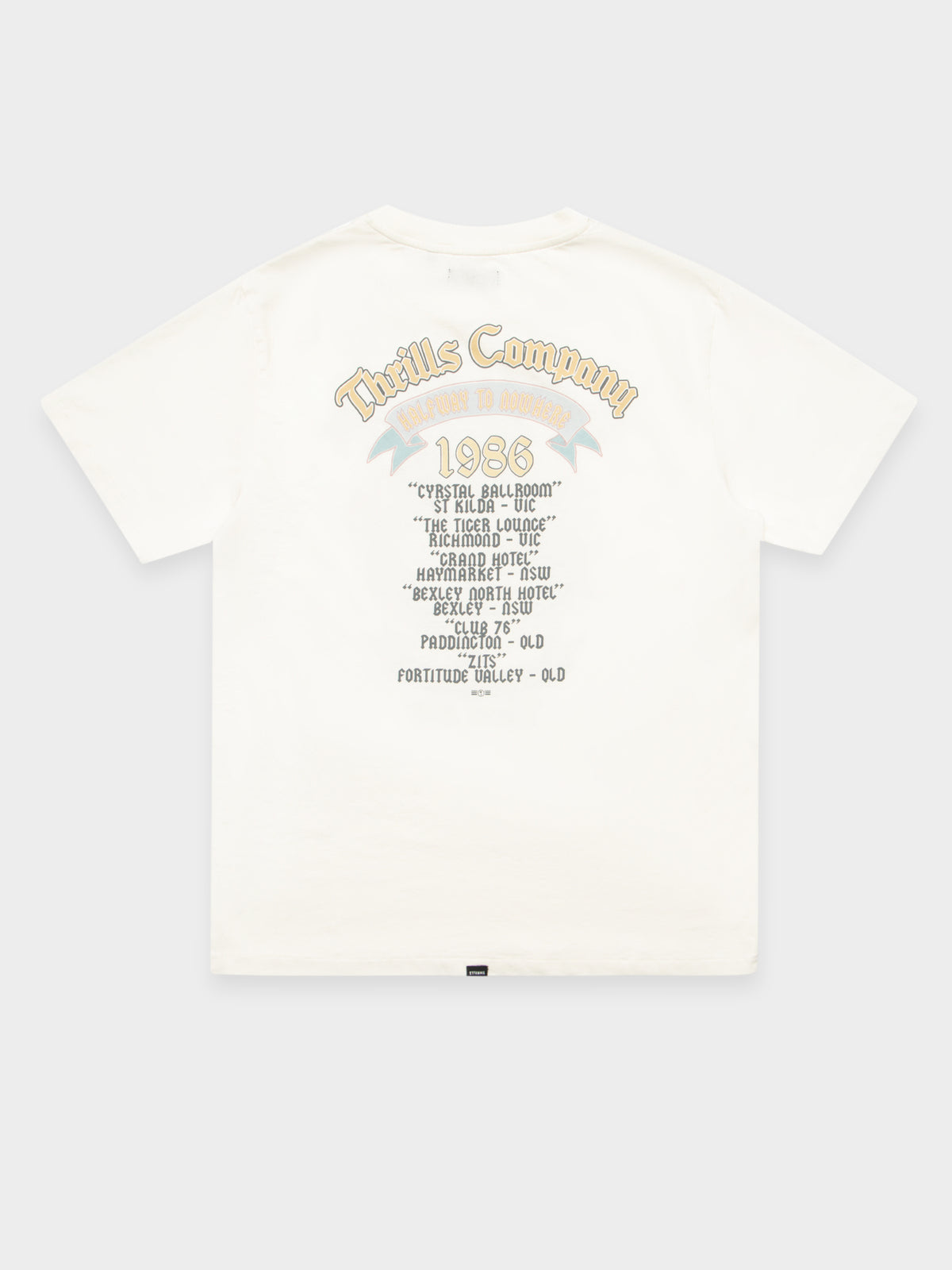 Revival Merch Fit T-Shirt in Dirty White