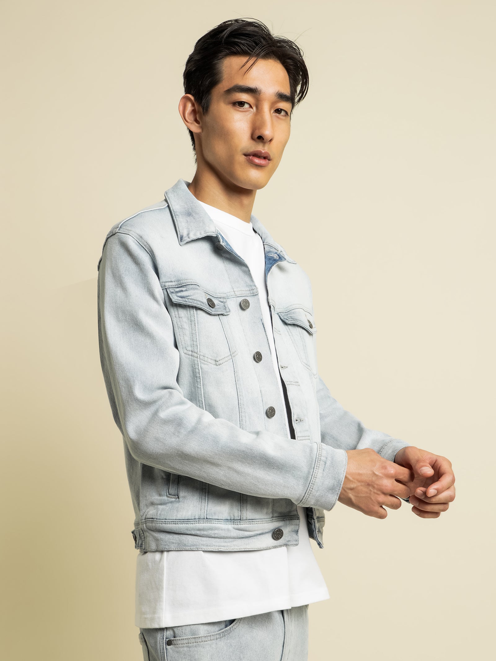 Zane warm denim jacket Clearance