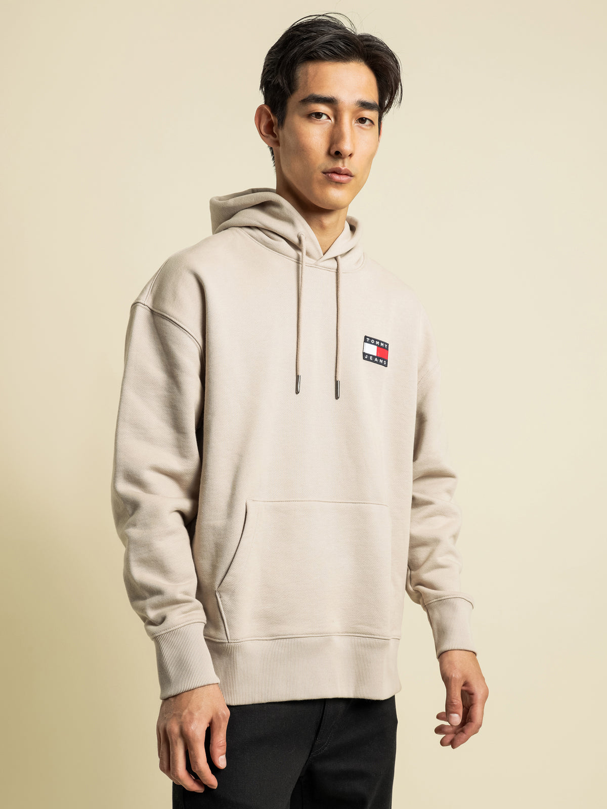 Tommy Hilfiger Tommy Badge Hoodie | Beige